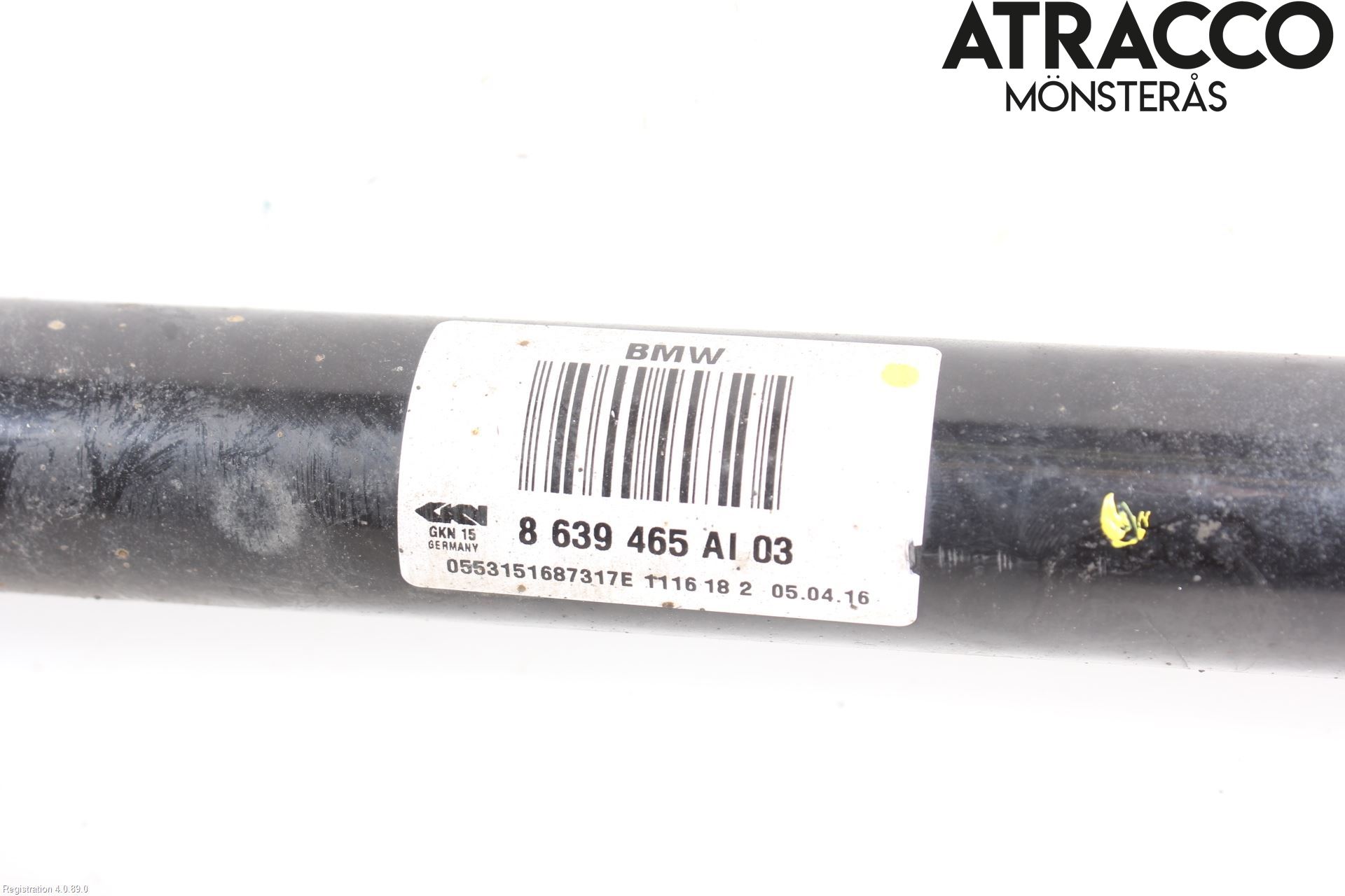 BMW 7 G11/G12 15-22 Drivaxel Bak Vänster