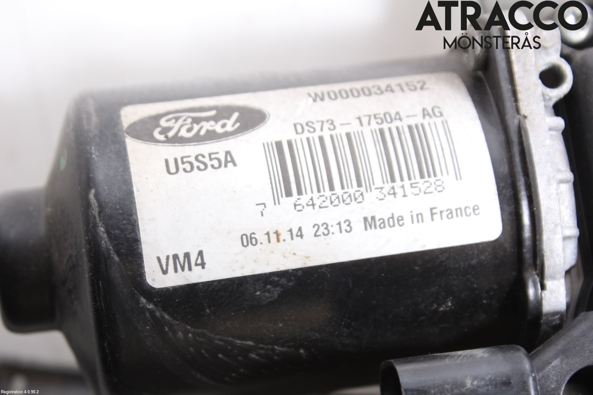 Ford MONDEO 15-22 Torkarmotor Vindruta