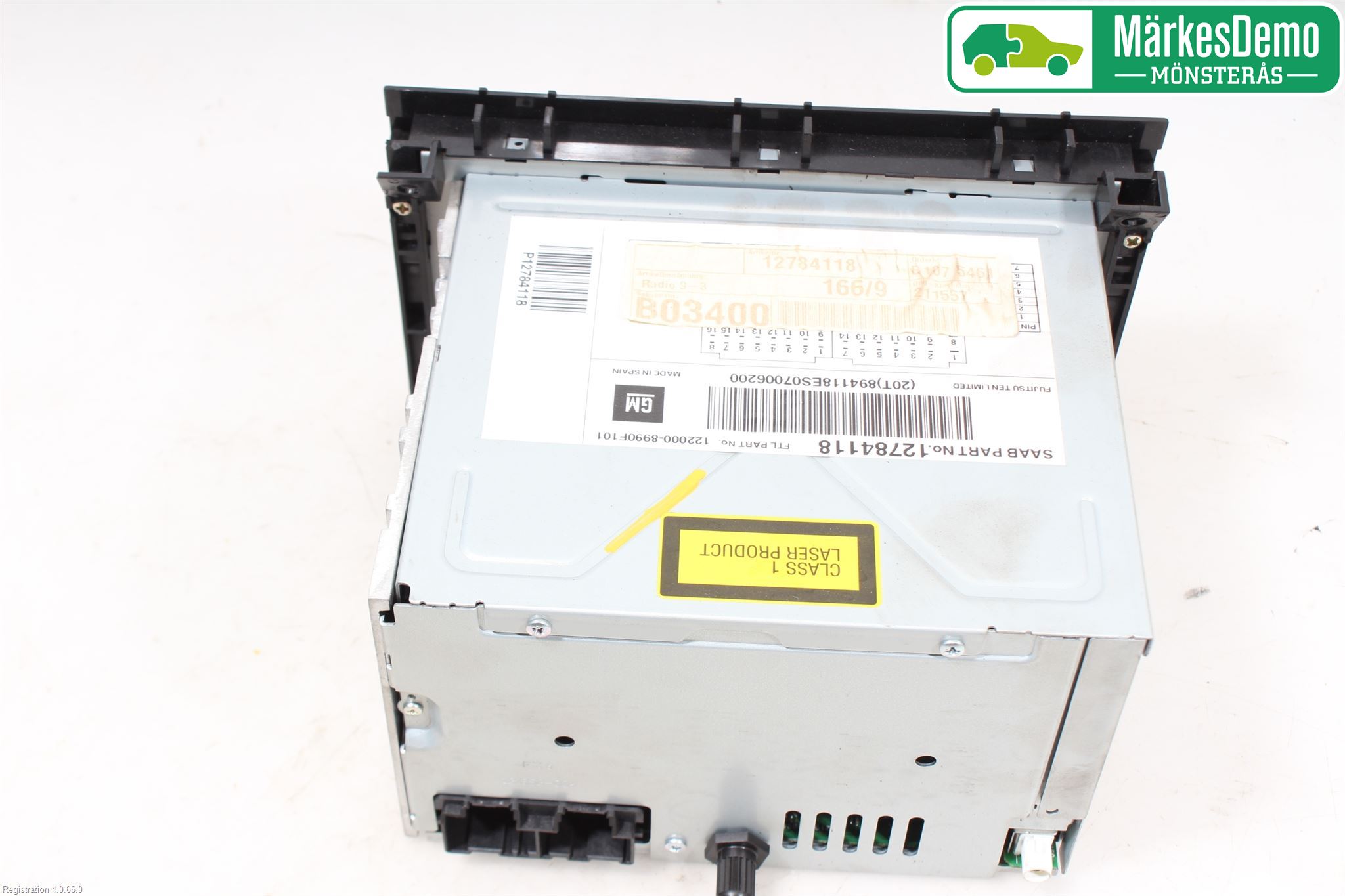 Saab 9-3 VER2/VER3 08-15 Radio