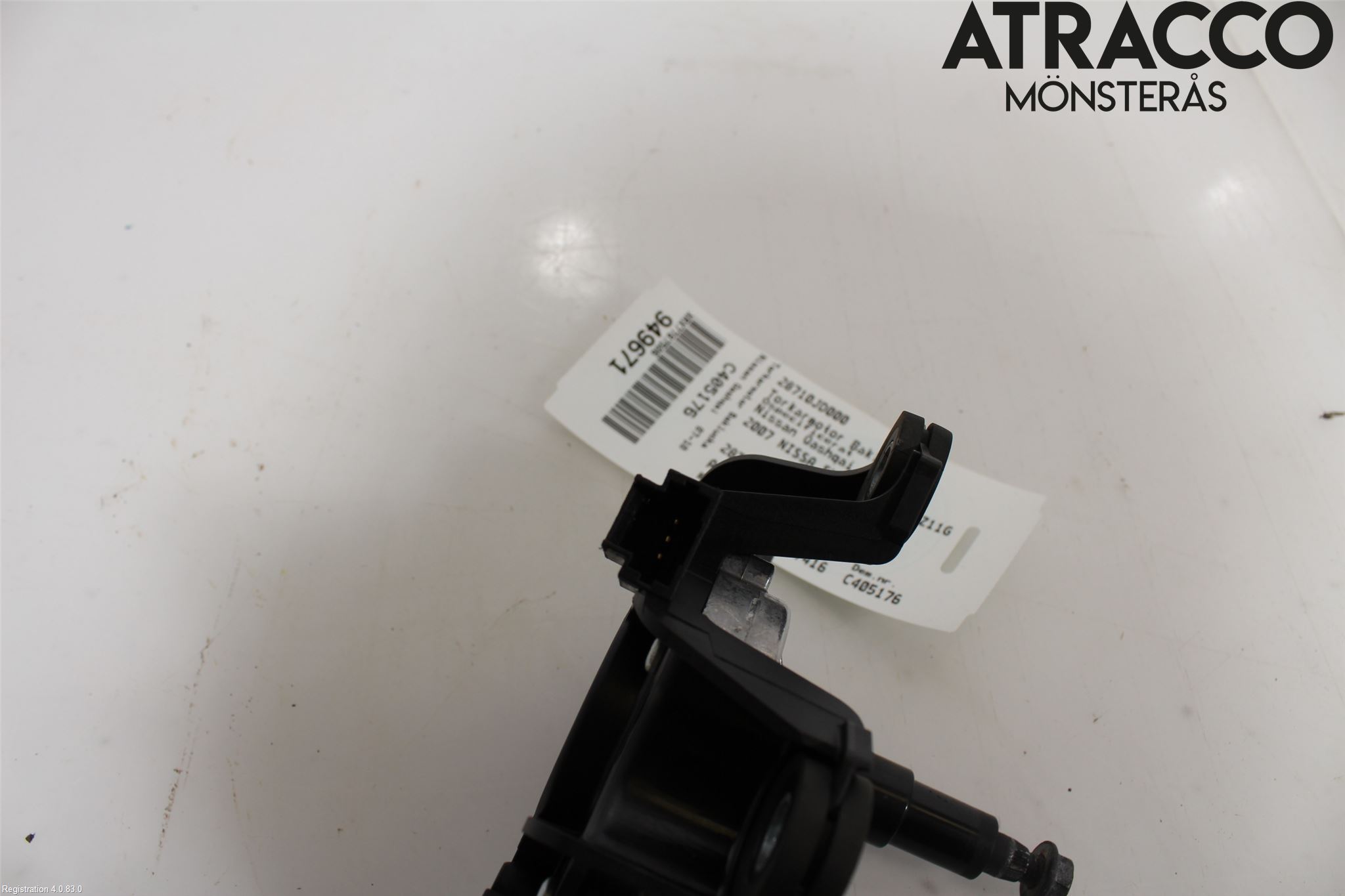 Nissan QASHQAI   07-10 Torkarmotor Baklucka