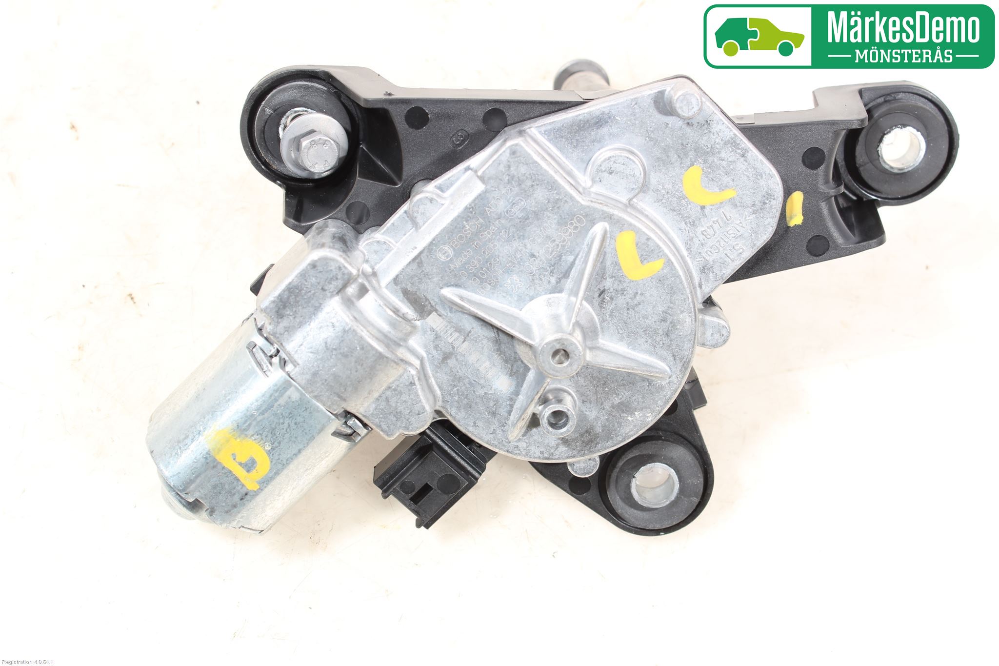 Peugeot 3008 17-24 Torkarmotor Baklucka