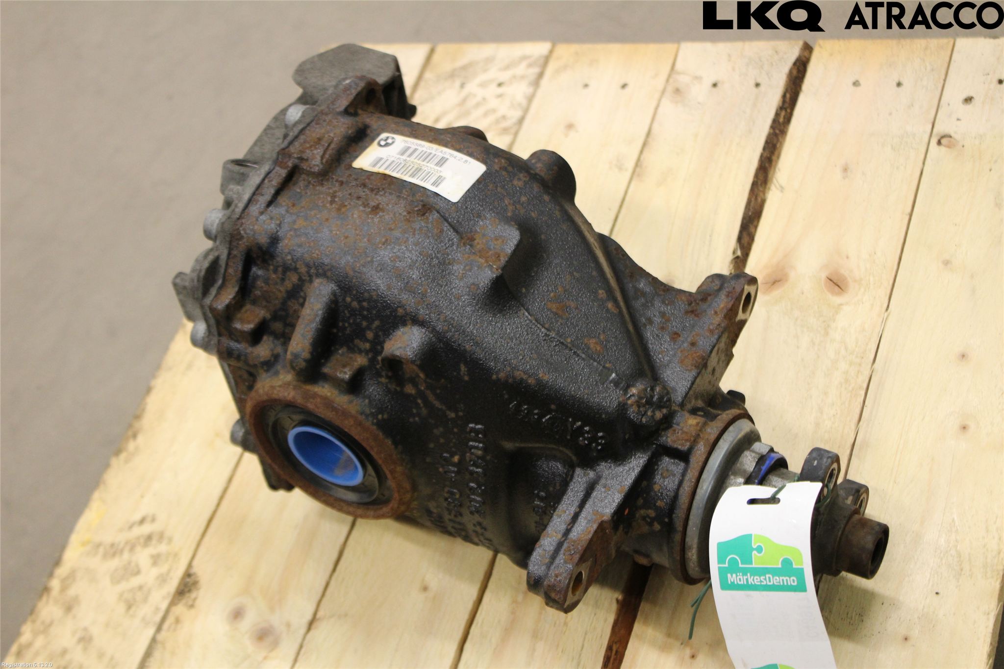 BMW 4 F32/F33/F82/F83 13-20 Bakväxel-Diff