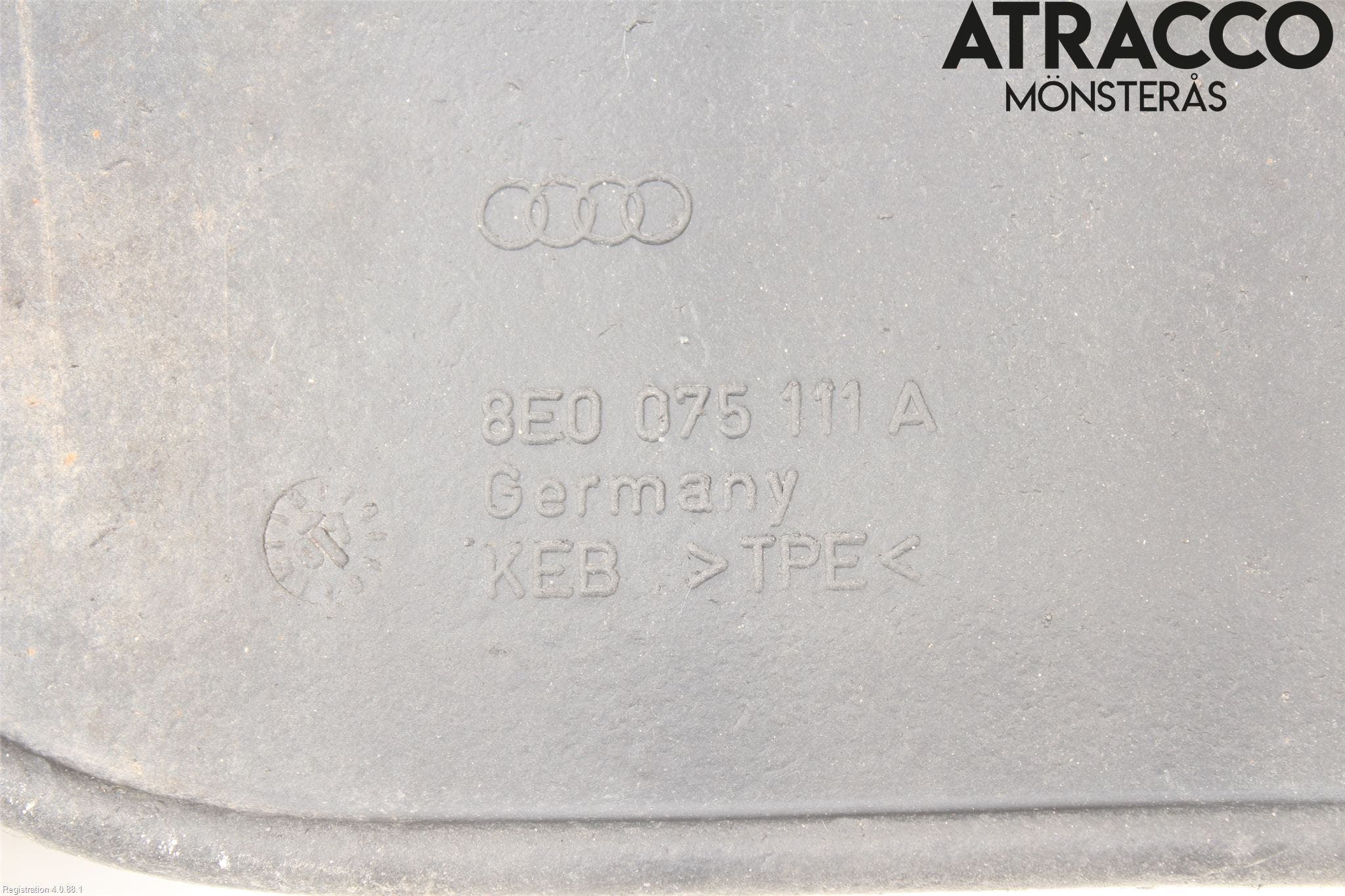Audi A4/S4 05-07 Stänkskydd