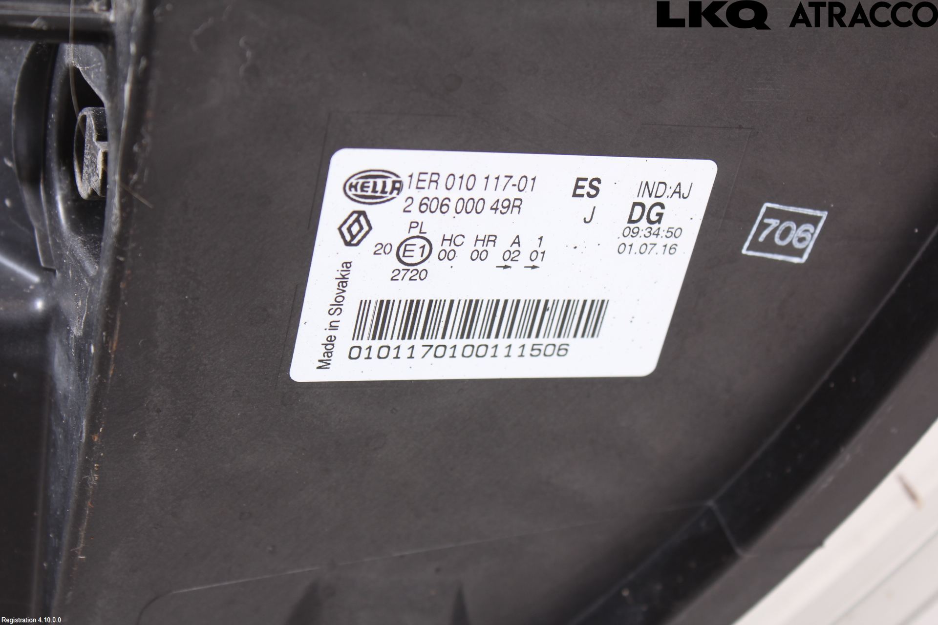 Opel MOVANO B 10-22 Strålkastare Höger