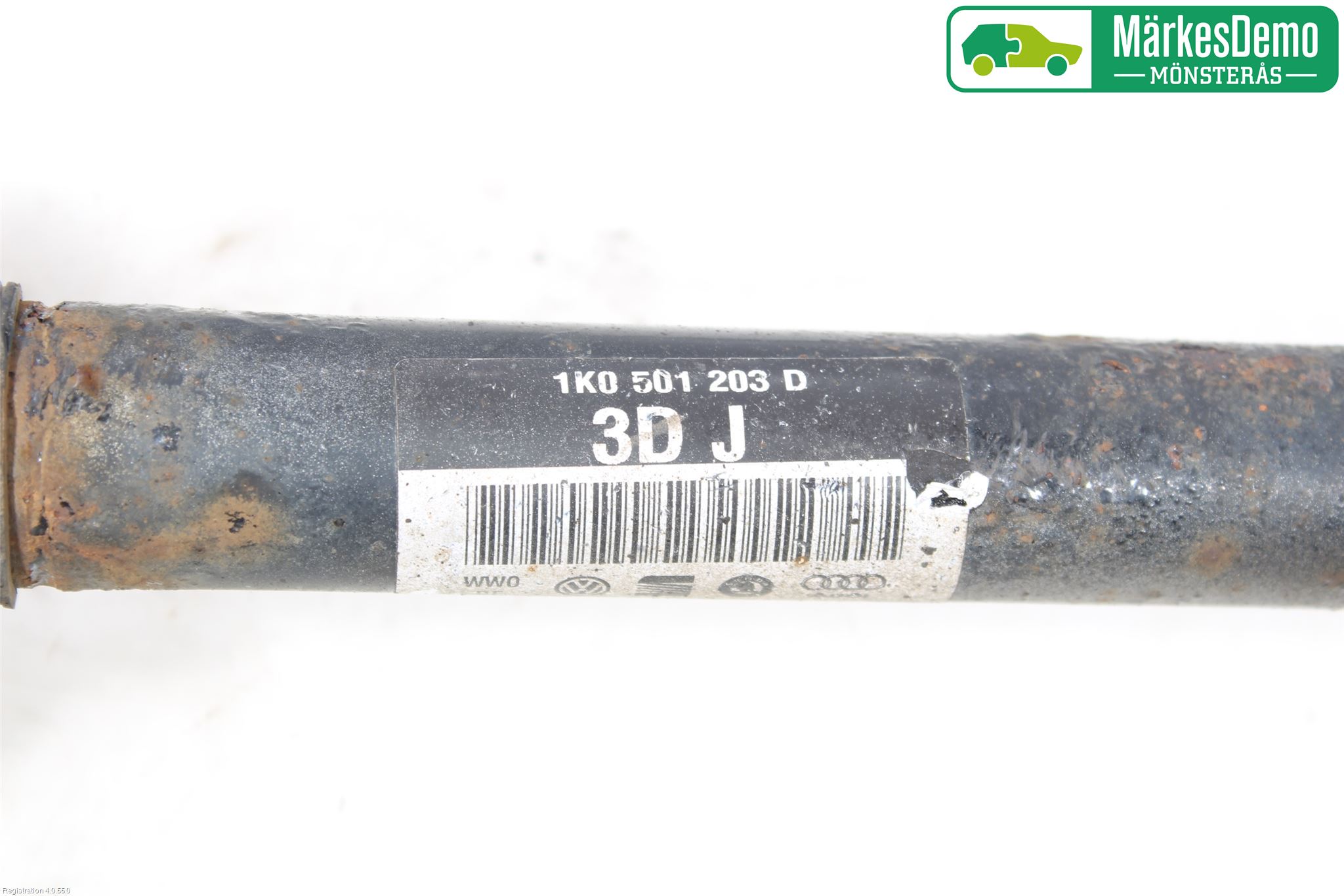 Skoda SUPERB 09-15 Drivaxel Bak Vänster