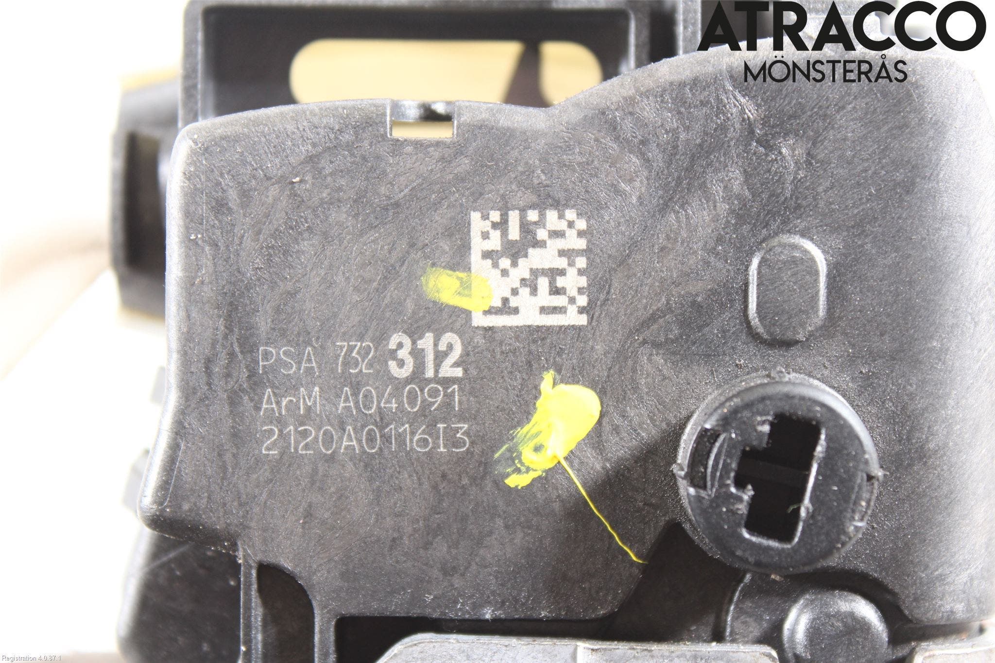 Citroen DS3 Låskista-Dörrlås