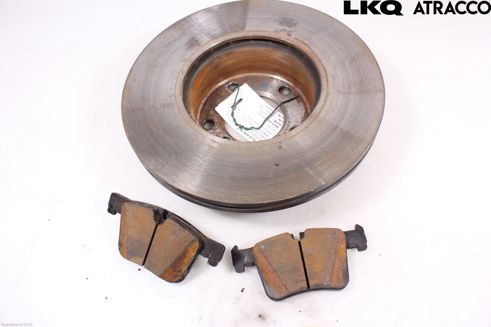 BMW 3 F30/F31/F80 12-19 Bromsskiva Fram