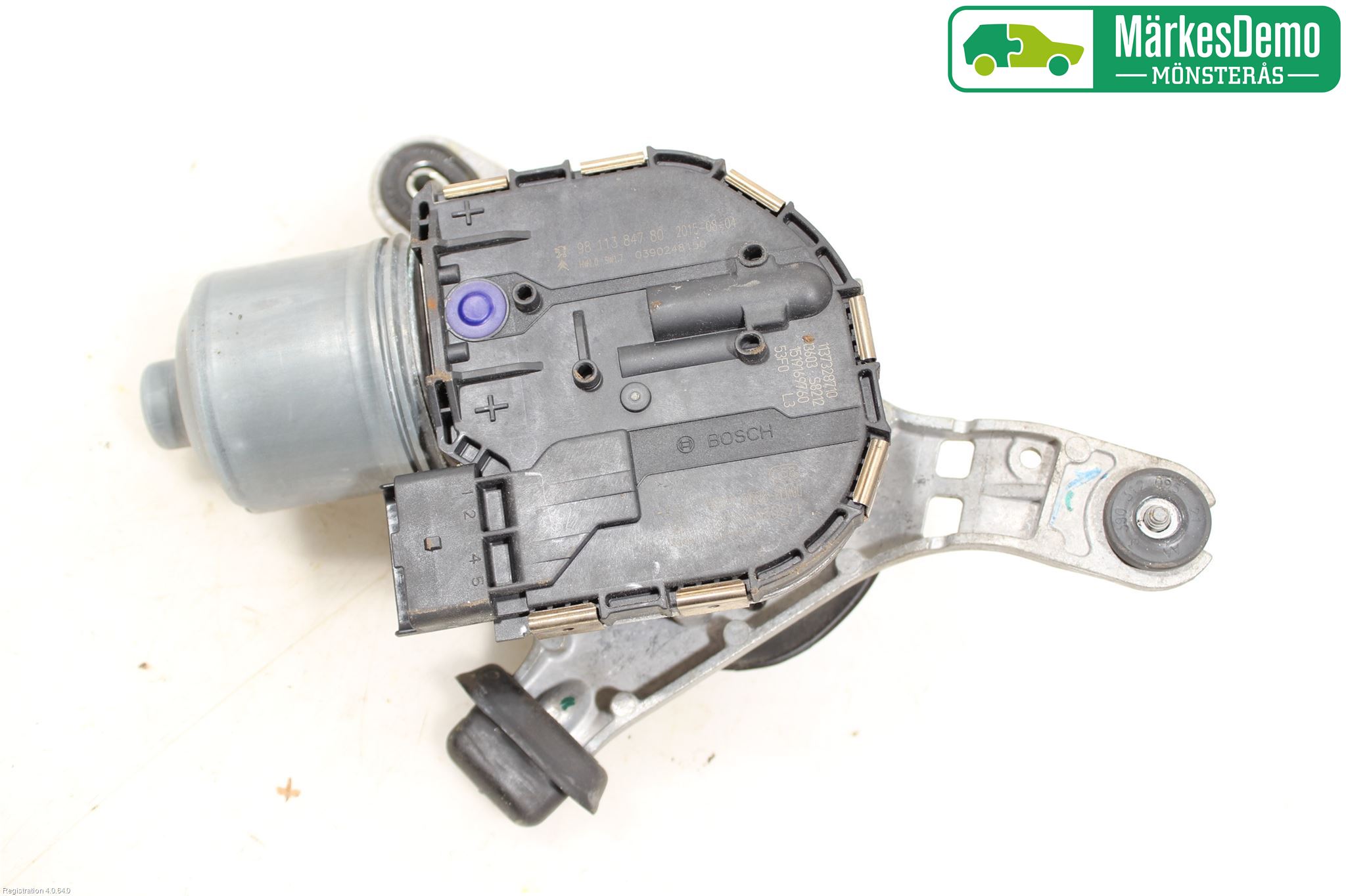 Citroen C4 GRAND PICASSO 14-18 Torkarmotor Vindruta