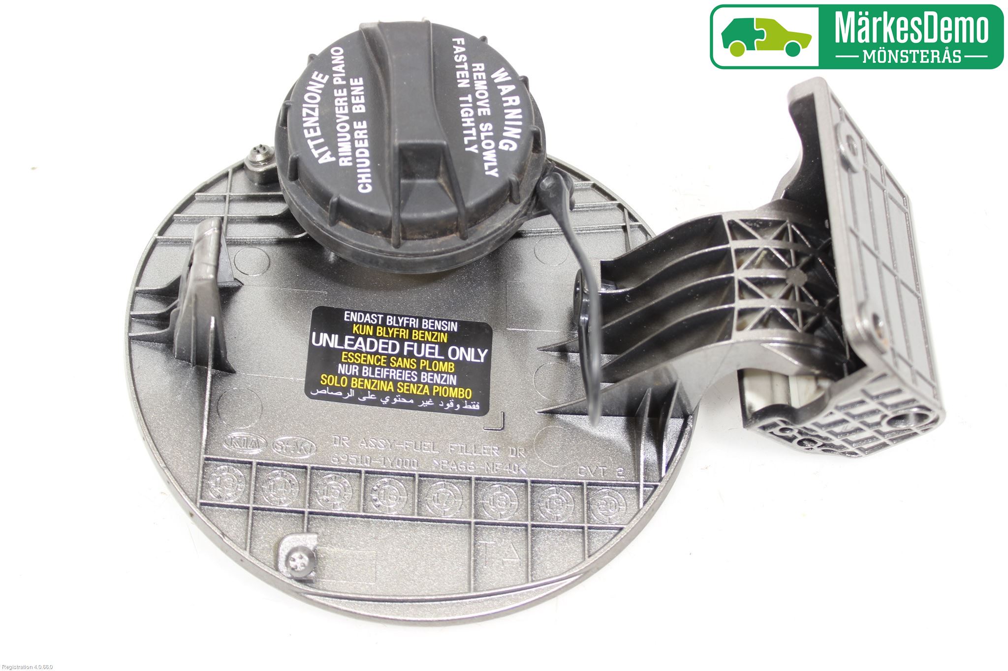 Kia PICANTO 12-17 Tanklucka