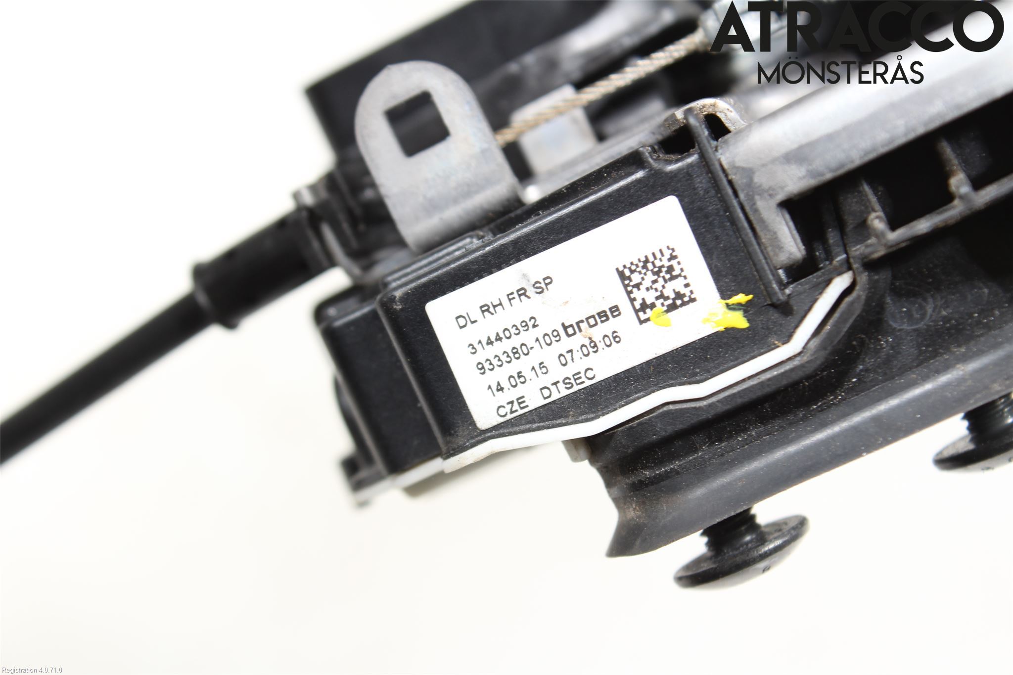 Volvo V40 12-19 Låskista-Dörrlås