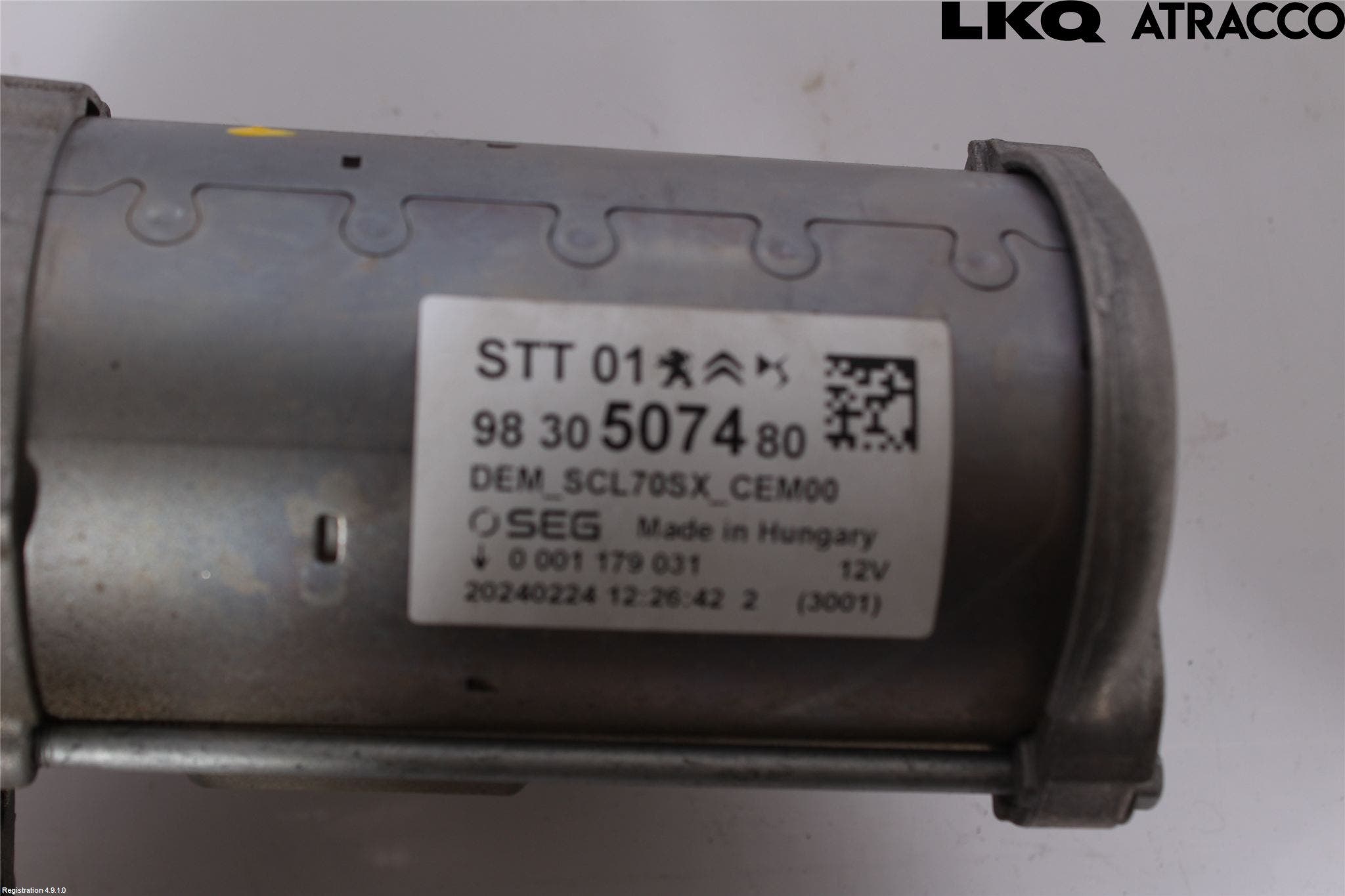 Peugeot 308/E-308 21- Startmotor