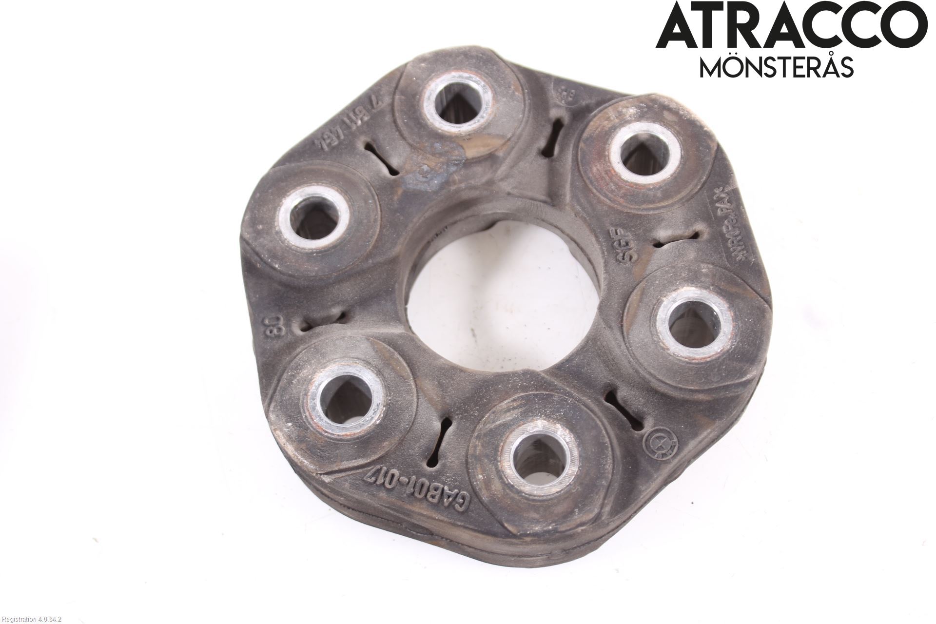 BMW 1 F20/F21 11-19 Mellanaxel Gummiknut