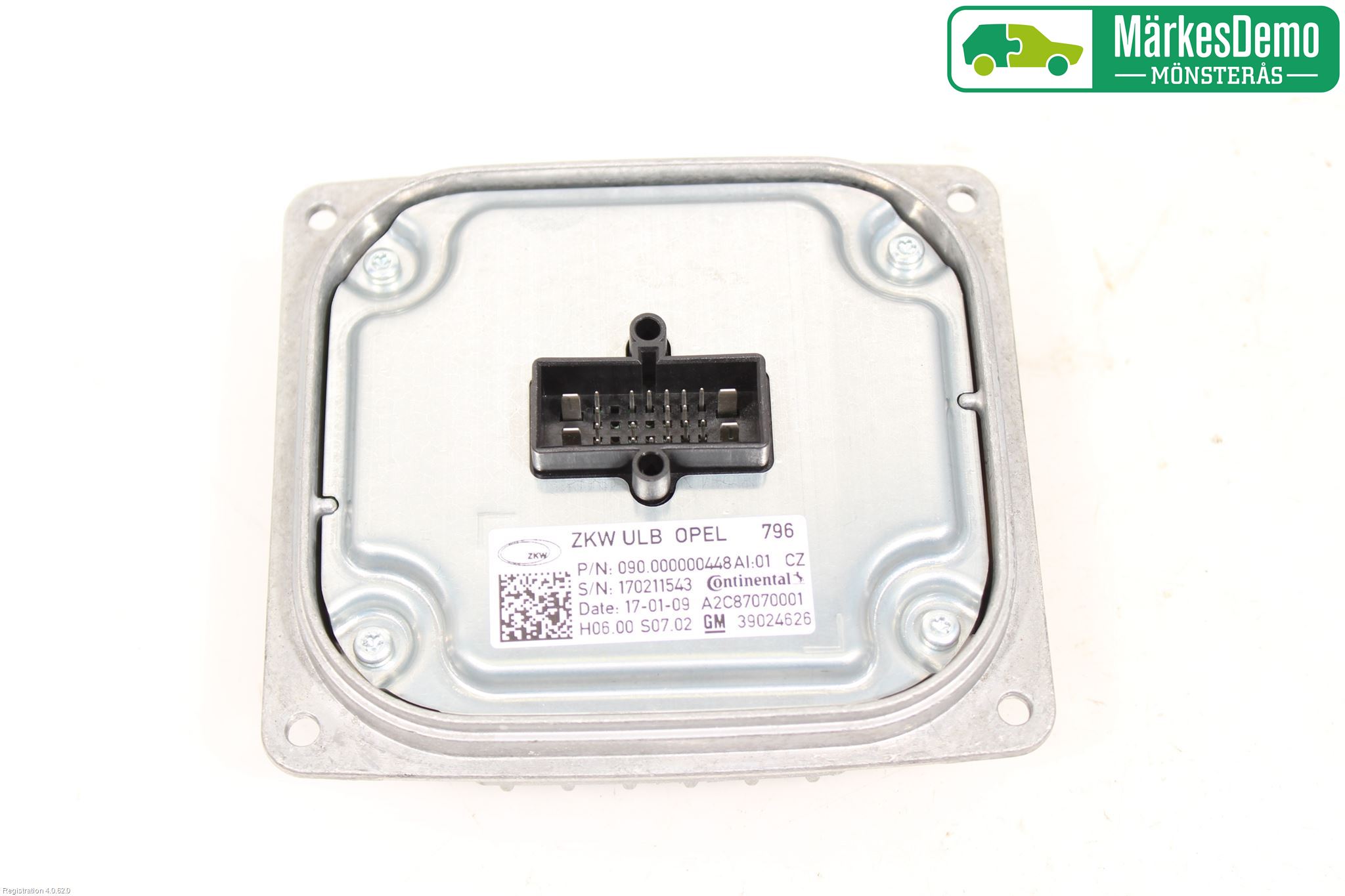 Opel ASTRA K 16-22 Styrenhet Strålkastare