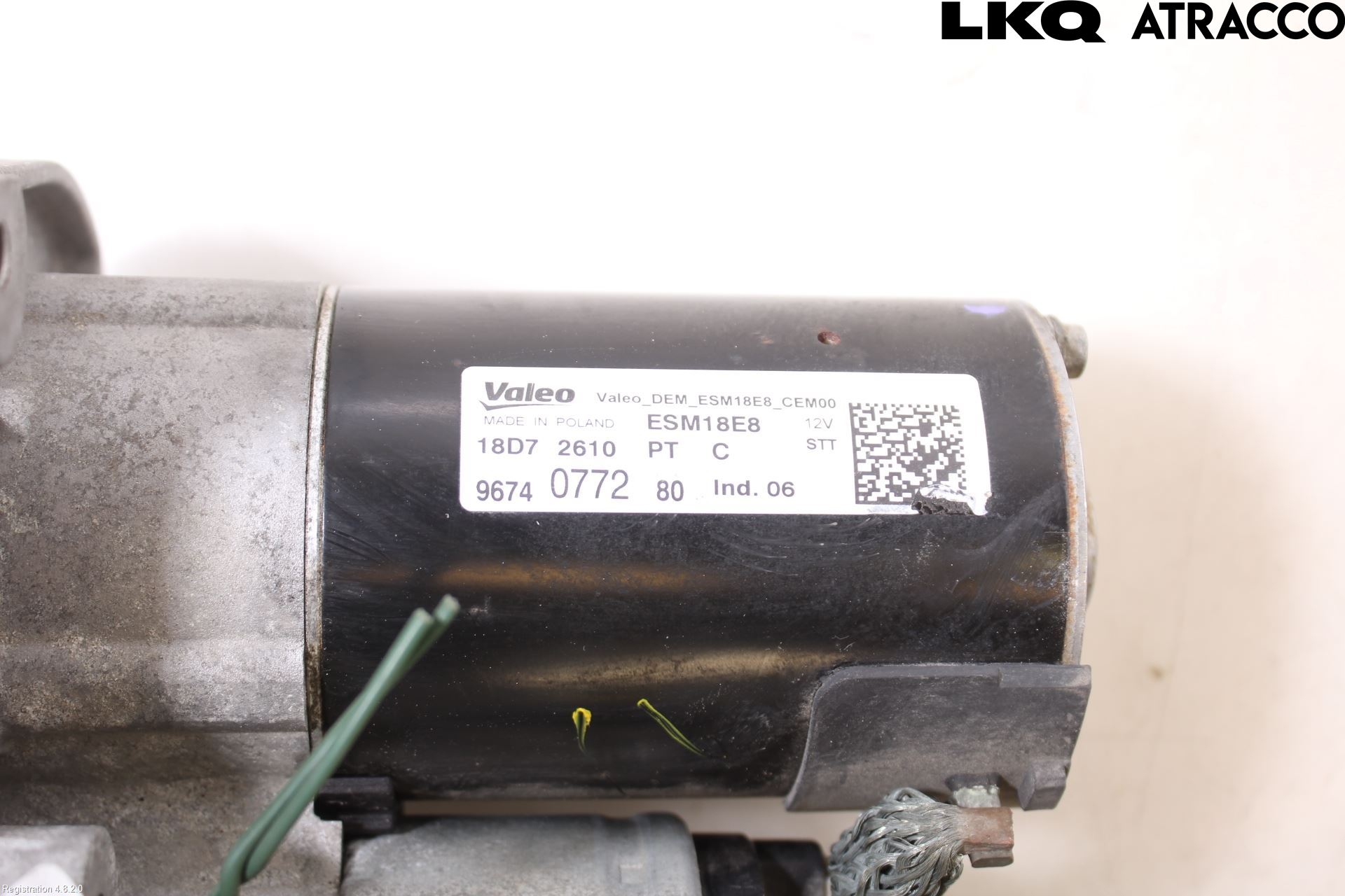 Opel CROSSLAND X 18- Startmotor