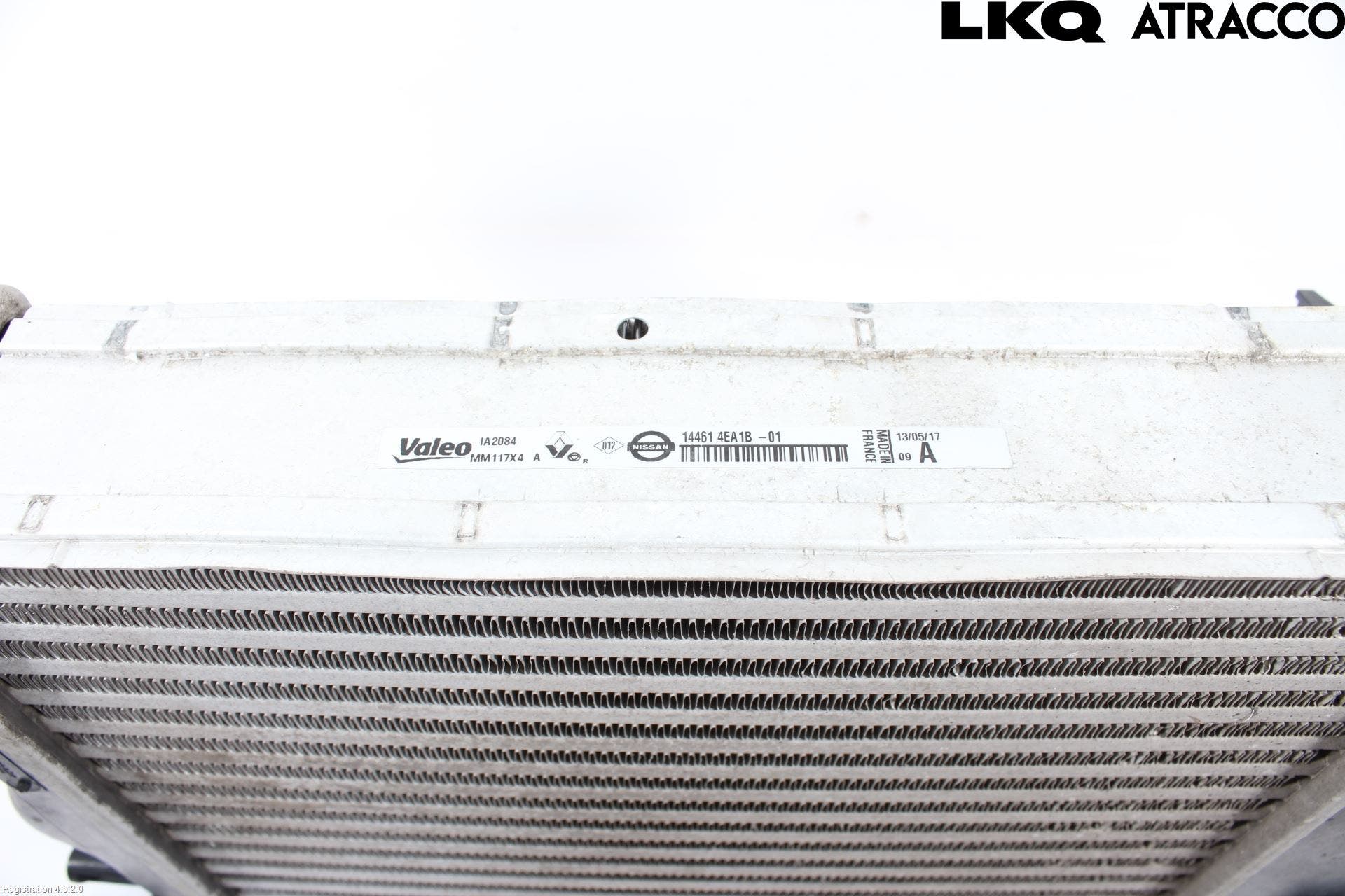 Nissan QASHQAI 14-17 Laddluft-Intercooler Kyl