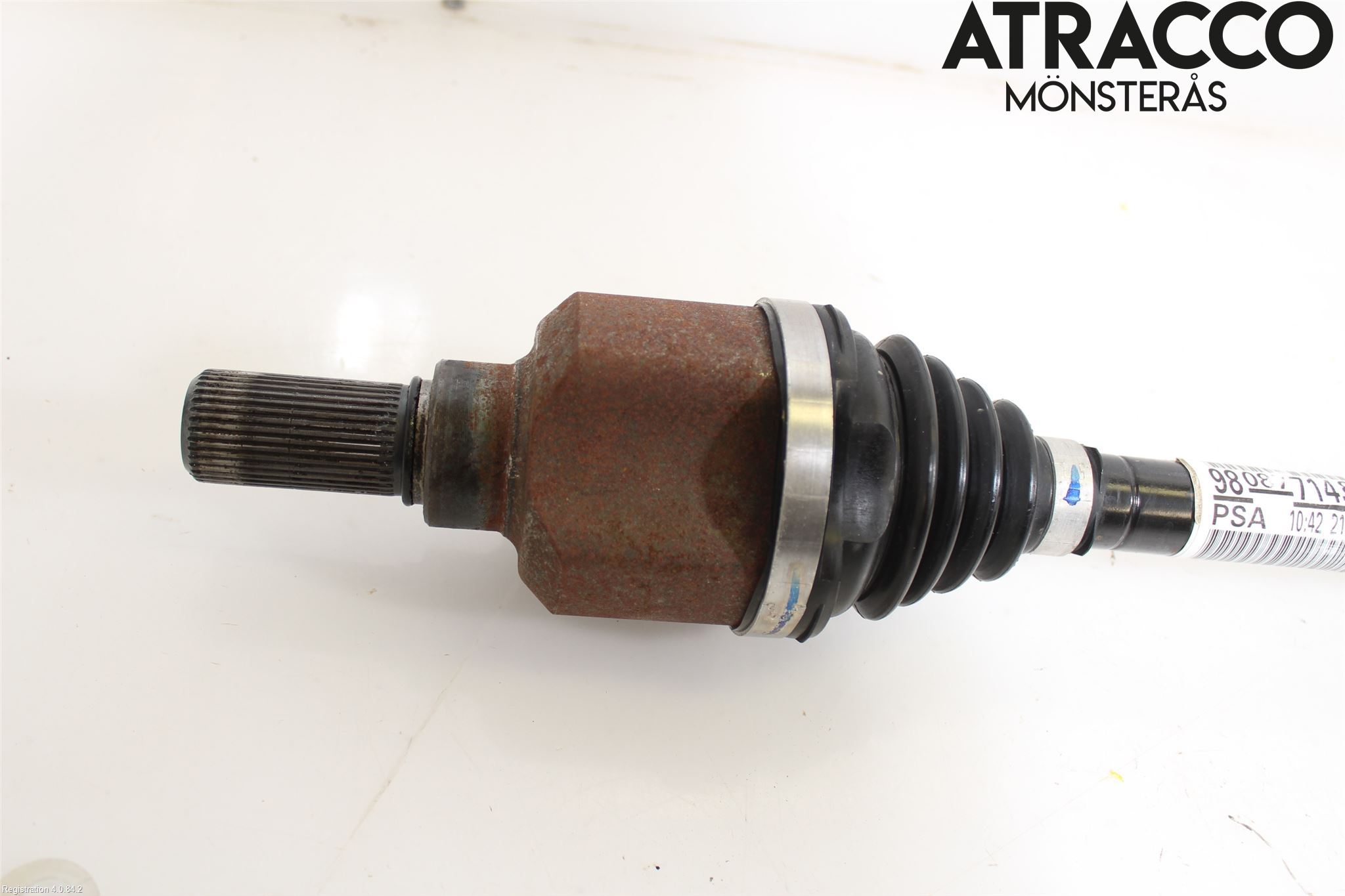 Peugeot 3008 17-24 Drivaxel Fram Vänster
