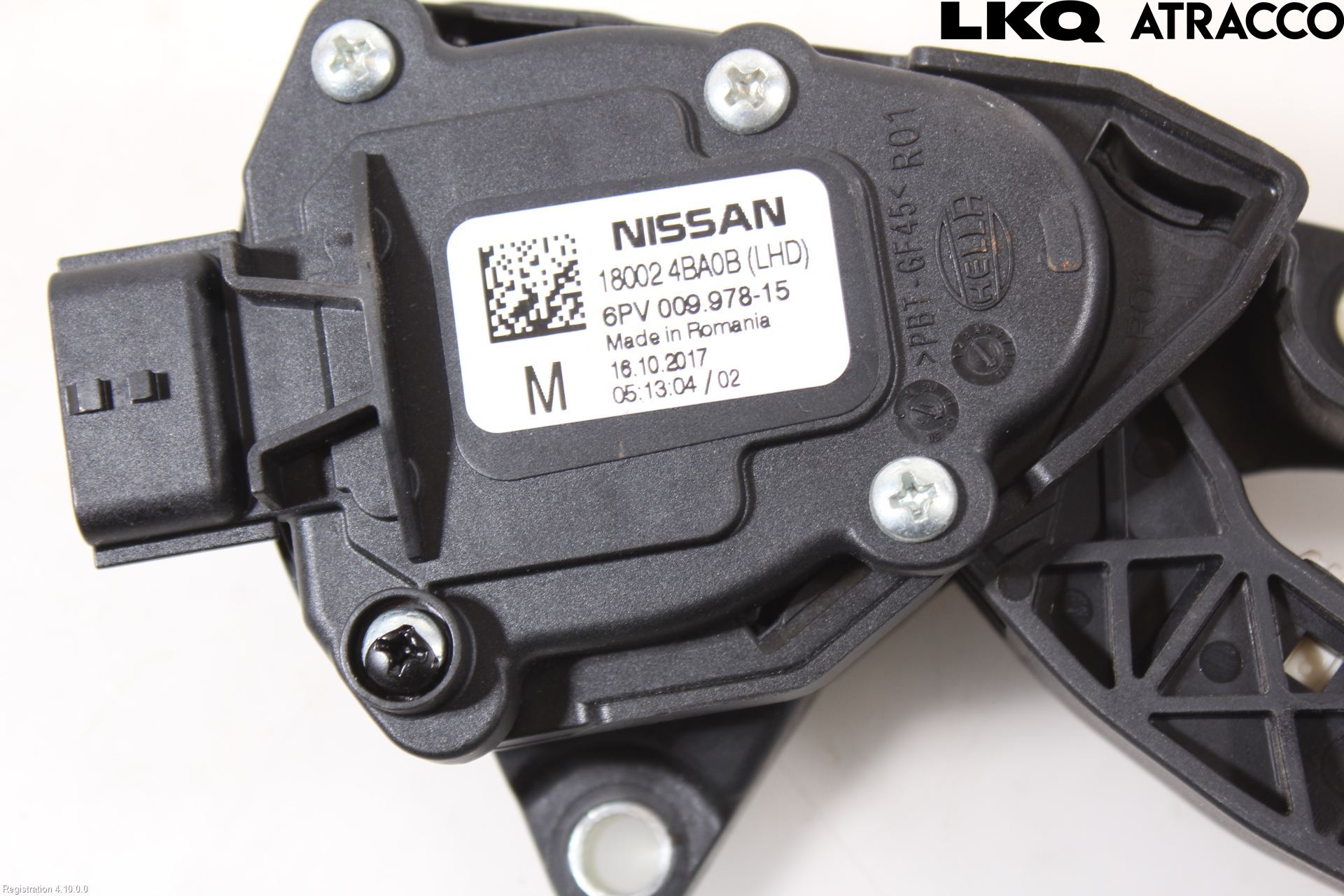 Nissan QASHQAI 17-21 Gaspedal