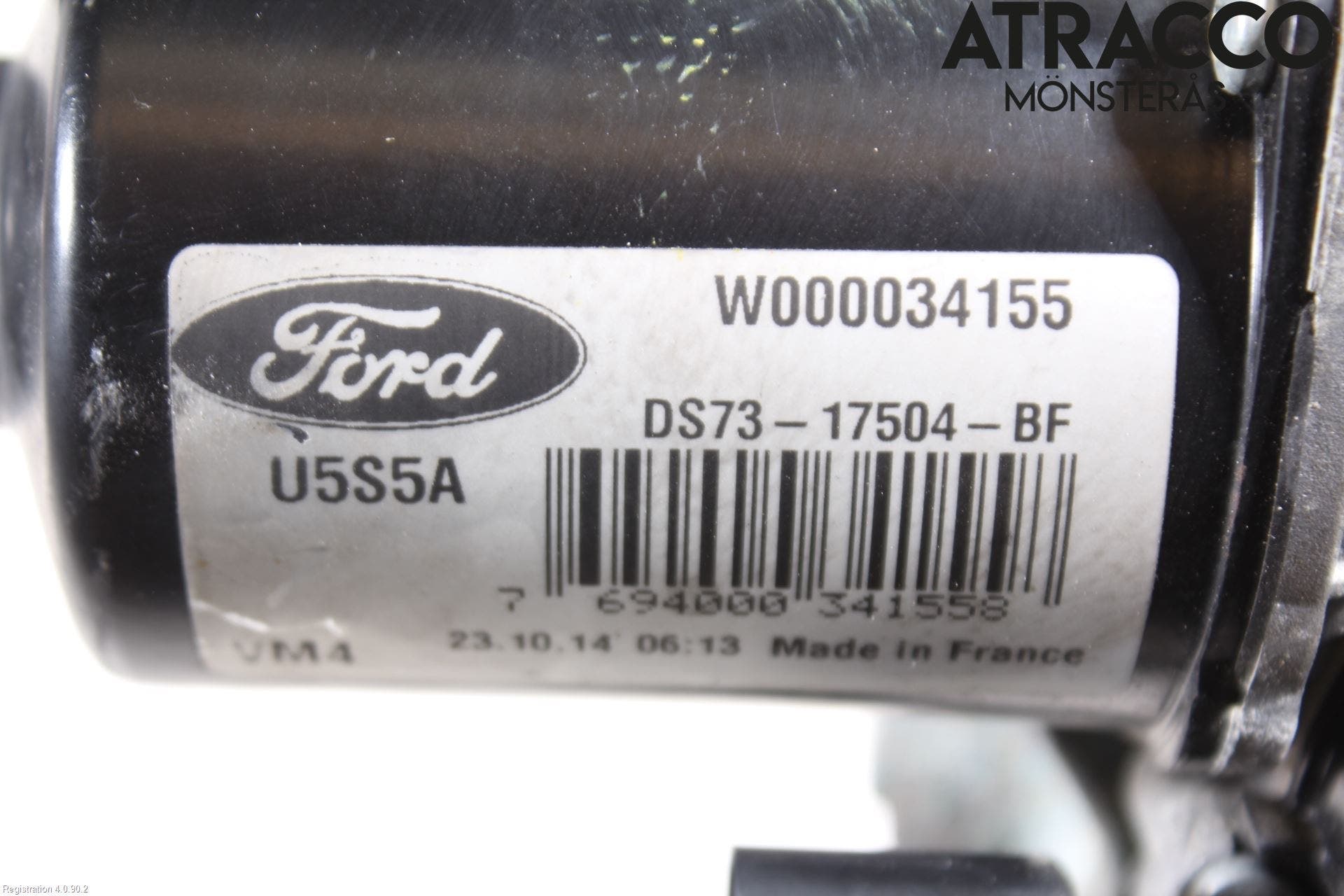 Ford MONDEO 15-22 Torkarmotor Vindruta