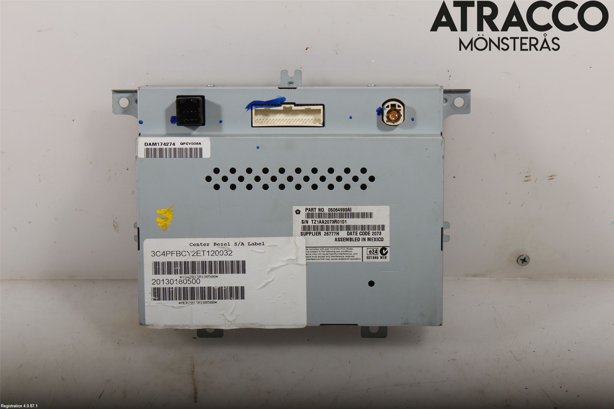 Fiat FREEMONT Bildskärm