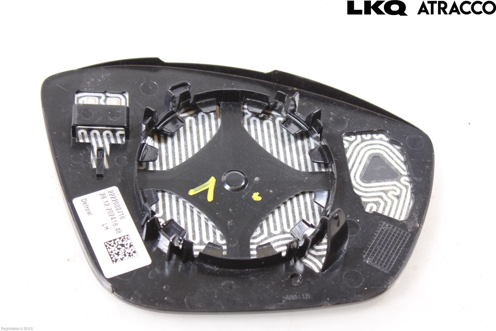 Citroen C3/E-C3 24- Spegelglas Vä