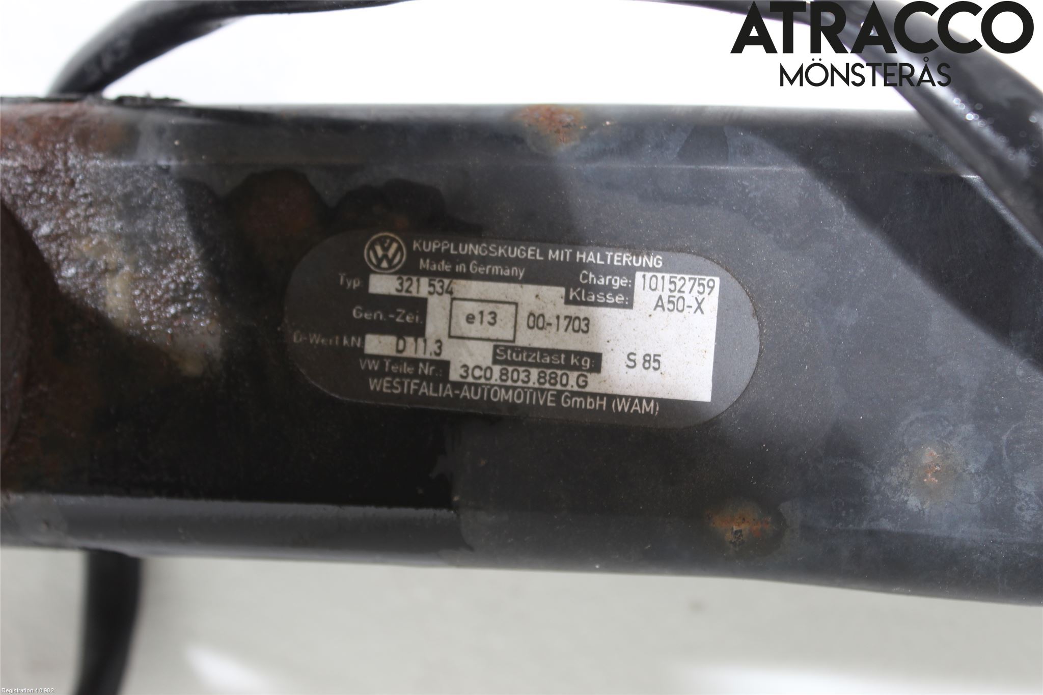 Volkswagen VW PASSAT 05-11 Dragkrok