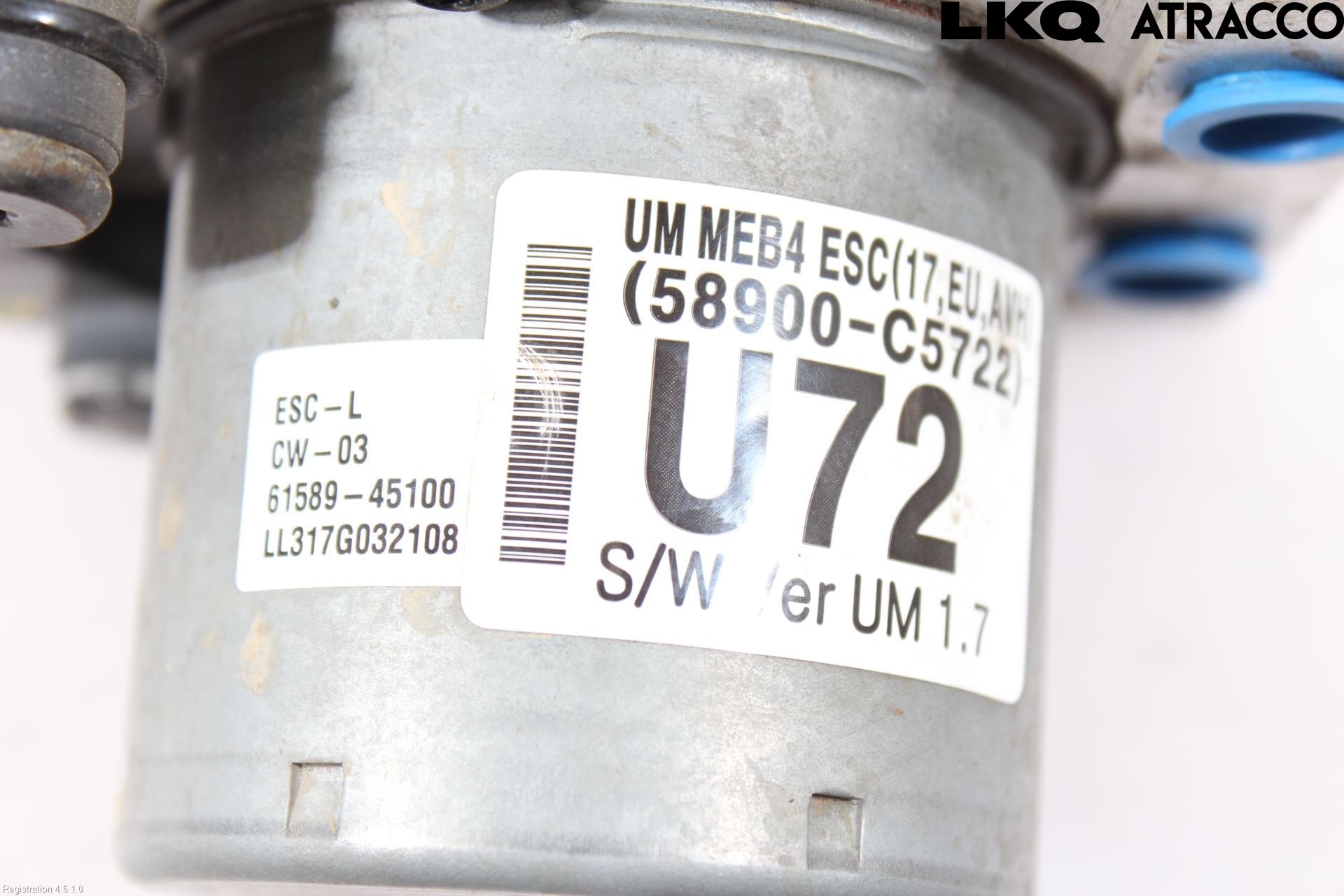 Kia SORENTO 15-20 Abs Hydraulaggregat