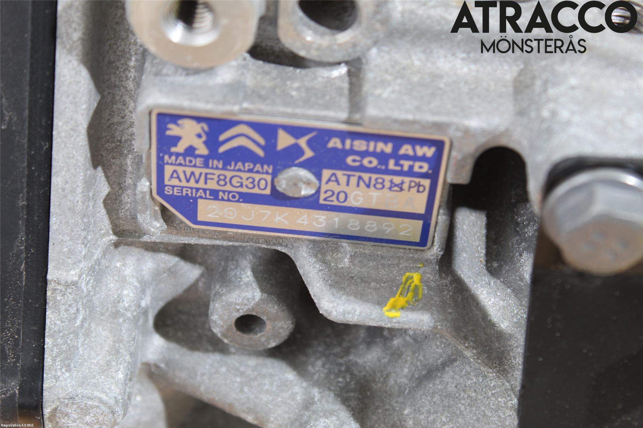 Peugeot 2008/E-2008 20- Växellåda Automat