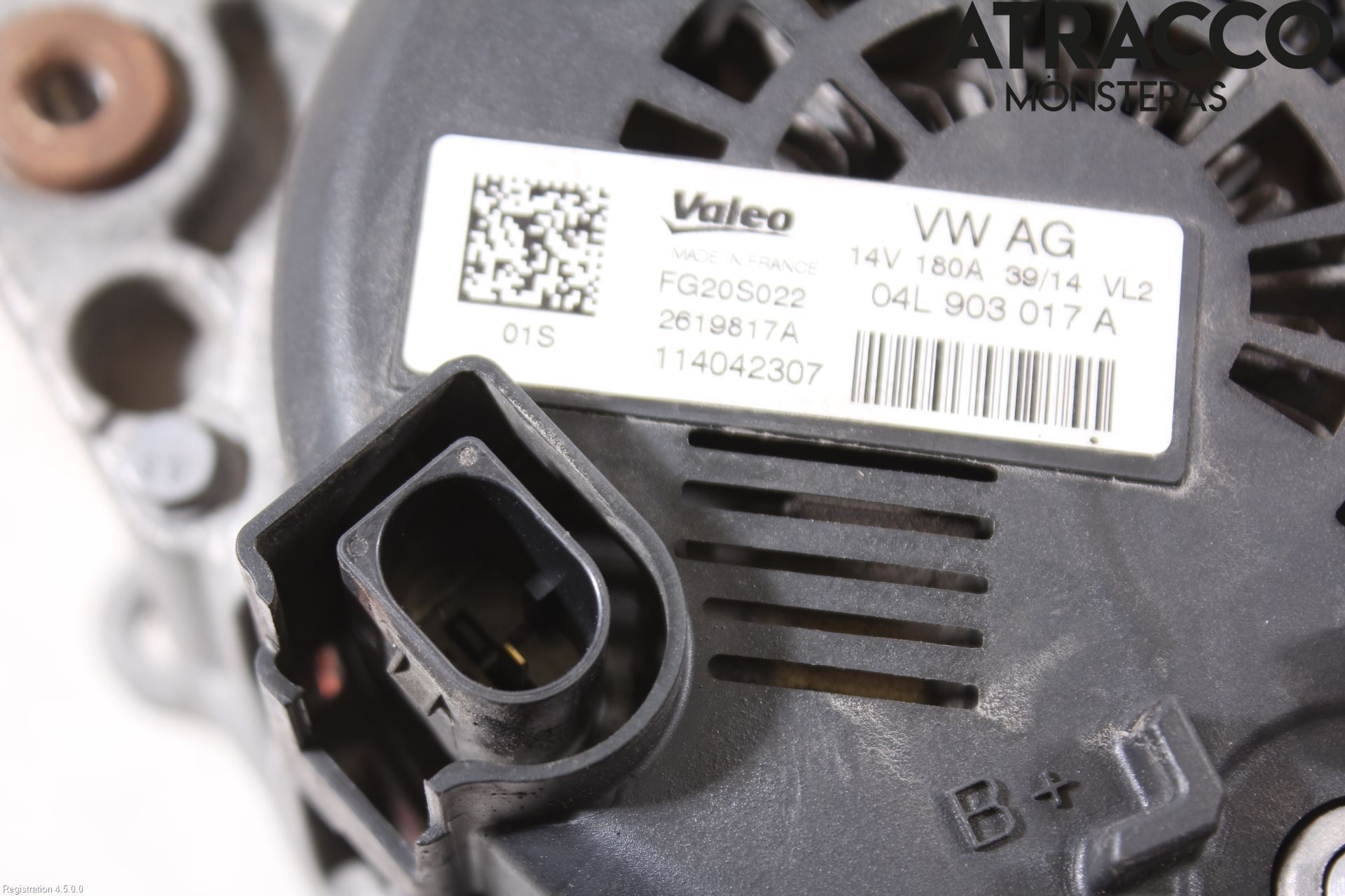 Audi A4 12-15 Generator