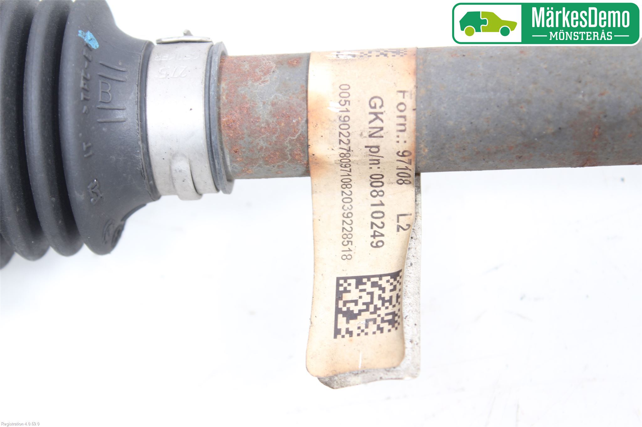 Fiat PANDA 12- Drivaxel Fram Vänster