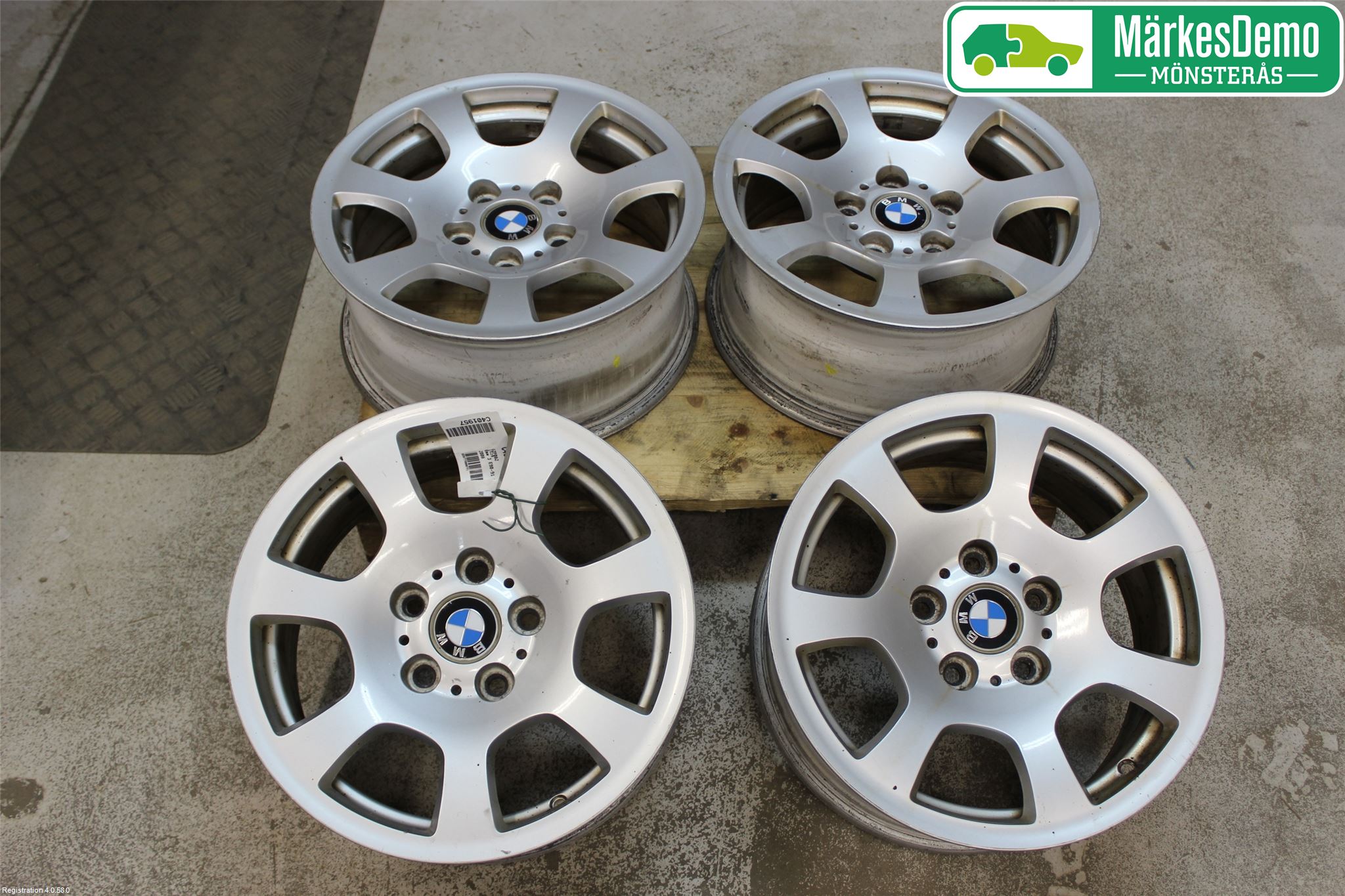 BMW 3 E90/91 SED/TOU 05-12 Fälgsats Aluminium