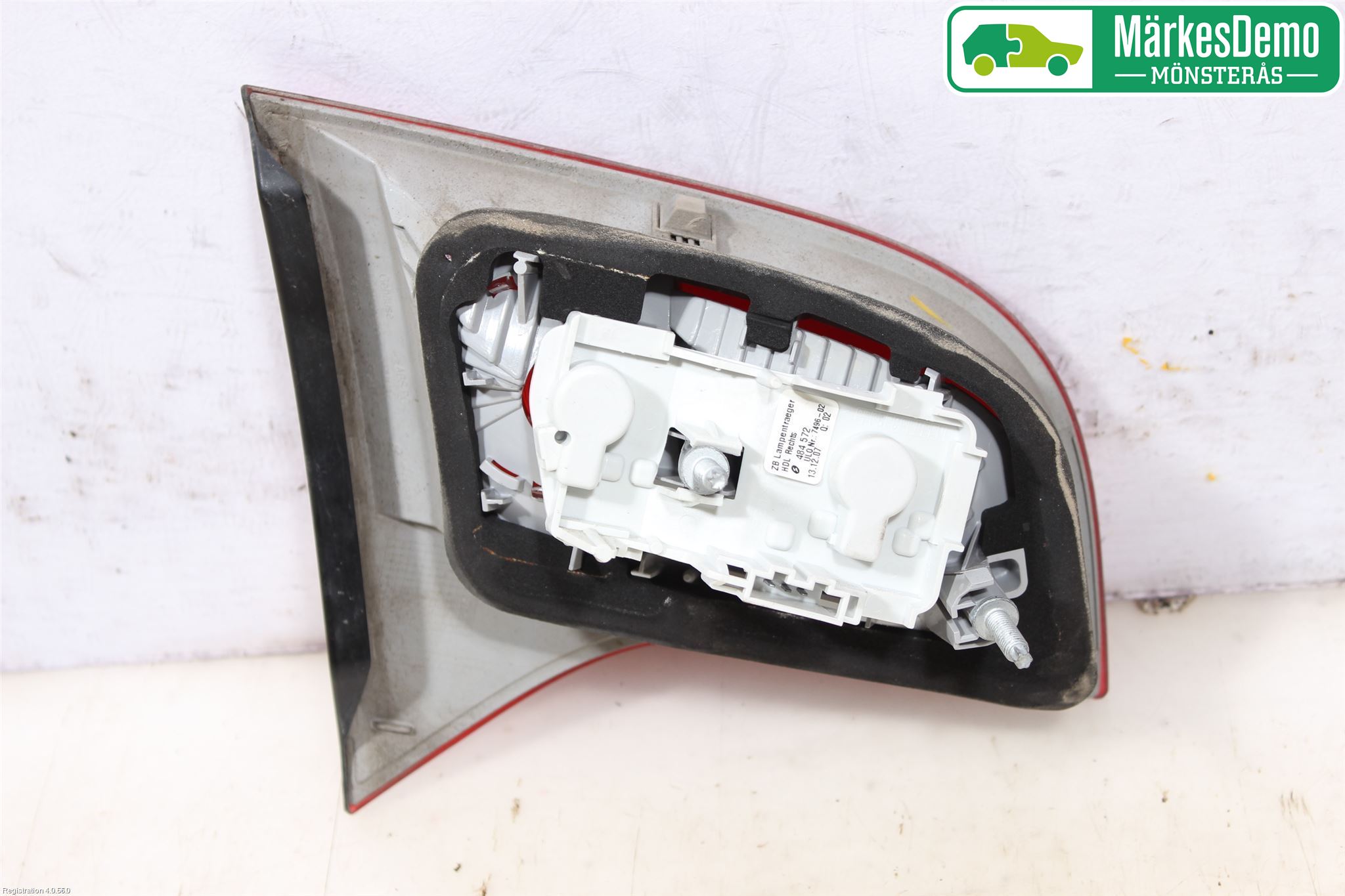 Audi A4/S4 05-07 Bakljus Lucka Hö