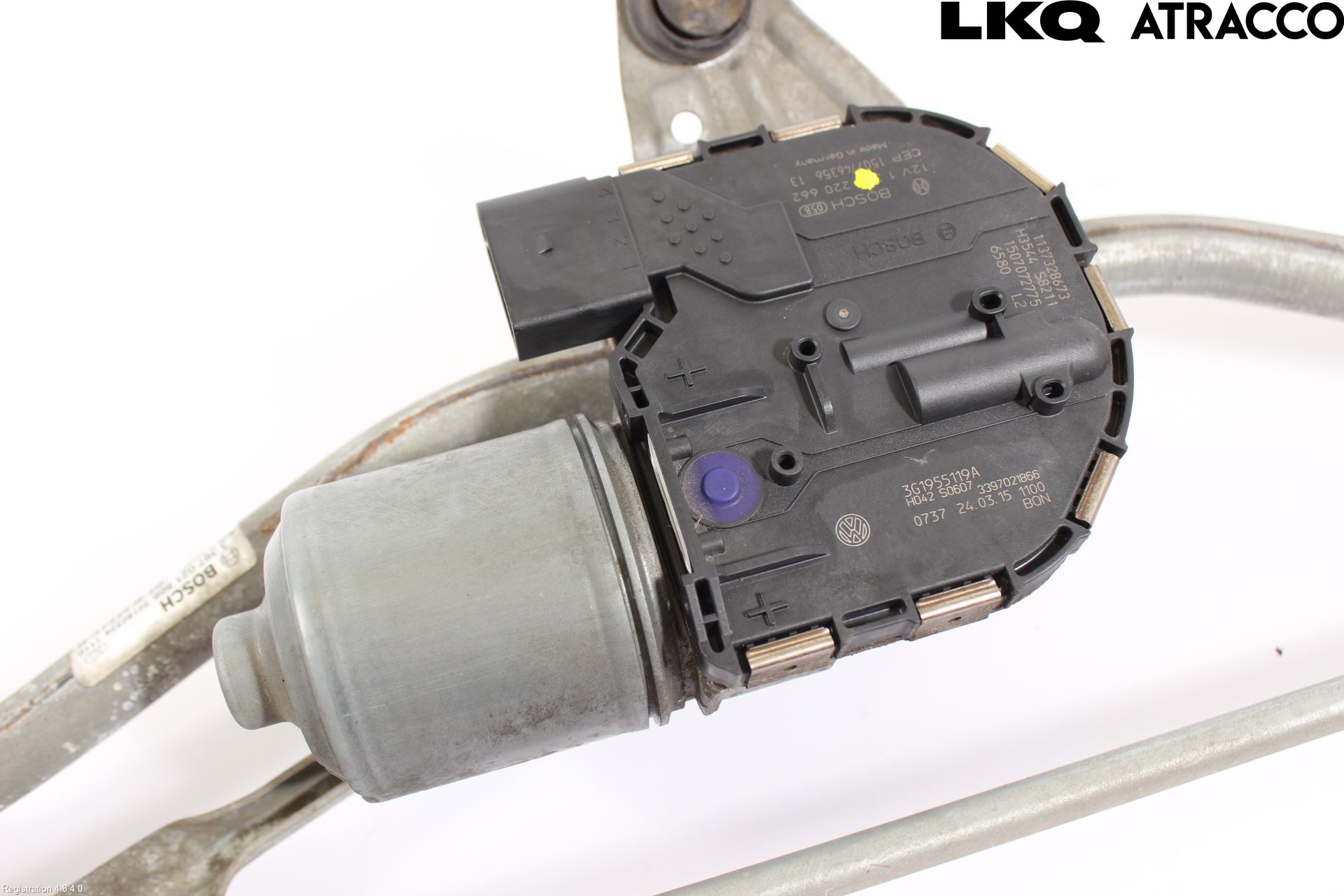 Volkswagen VW PASSAT 15-19 Torkarmotor Vindruta