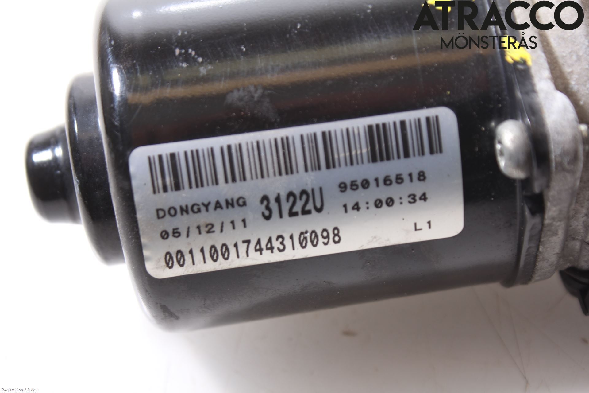 GM CHEVROLET ORLANDO Torkarmotor Vindruta