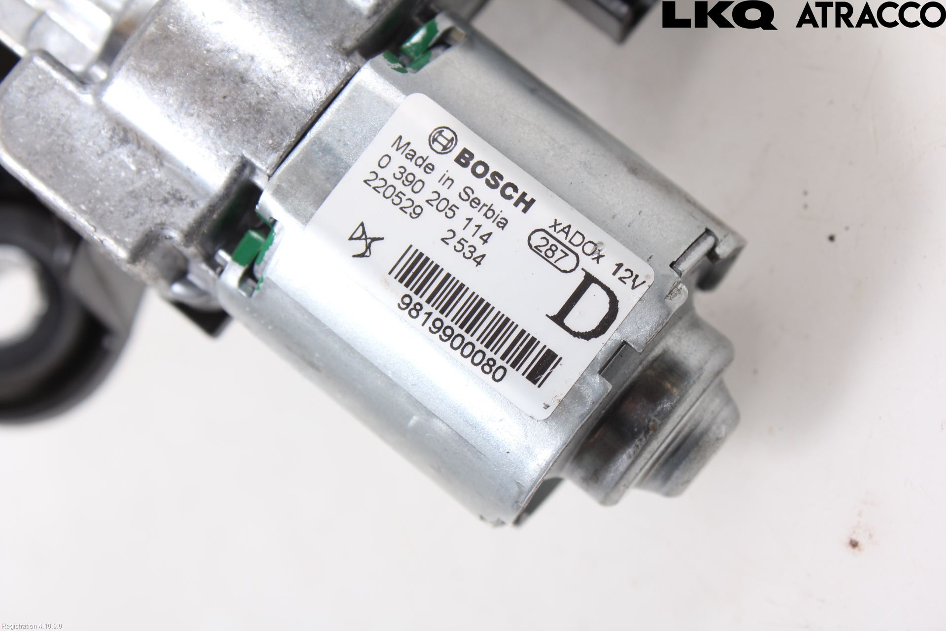 Opel CORSA F, CORSA-E 20- Torkarmotor Baklucka