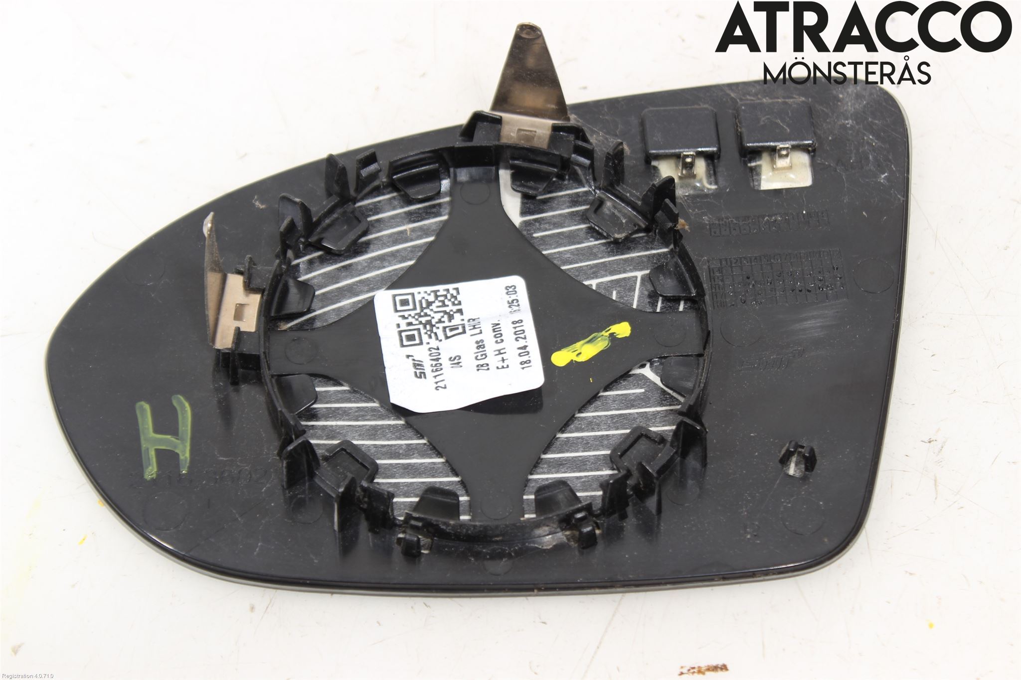 Opel ASTRA K 16-22 Spegelglas Hö