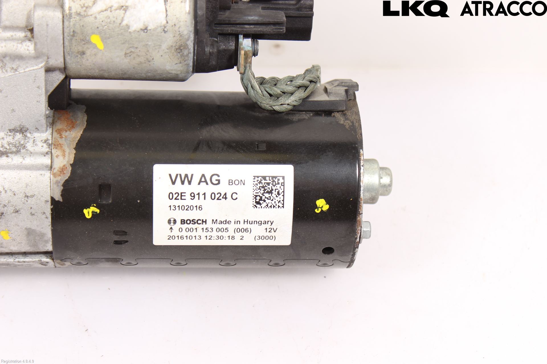 Volkswagen VW SHARAN 11- Startmotor Diesel