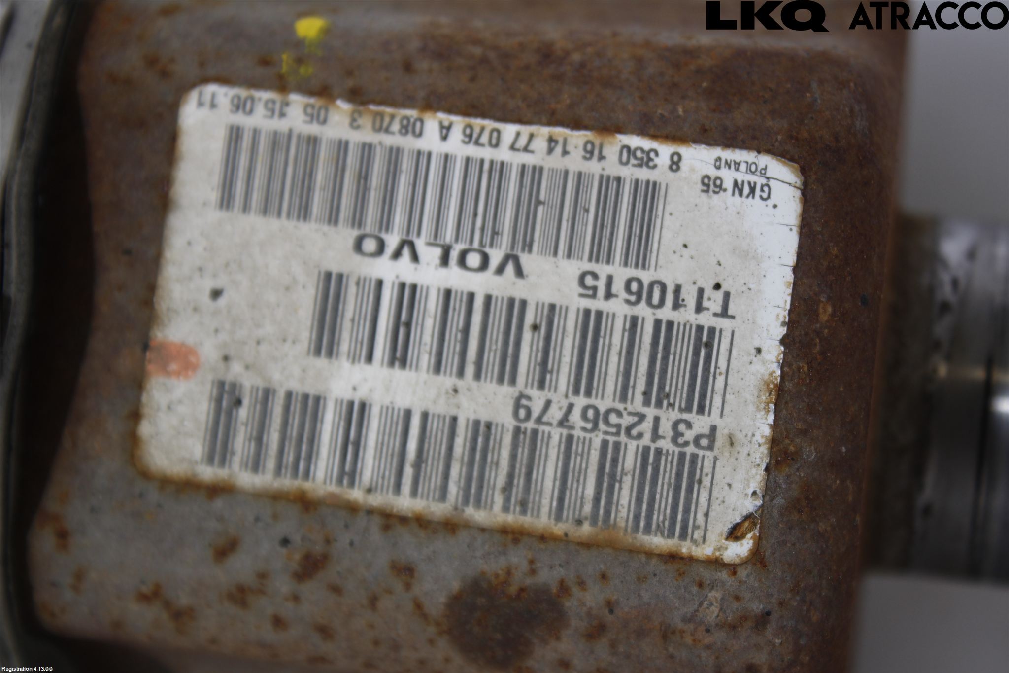 Volvo V70 08-13 Drivaxel Fram Vänster