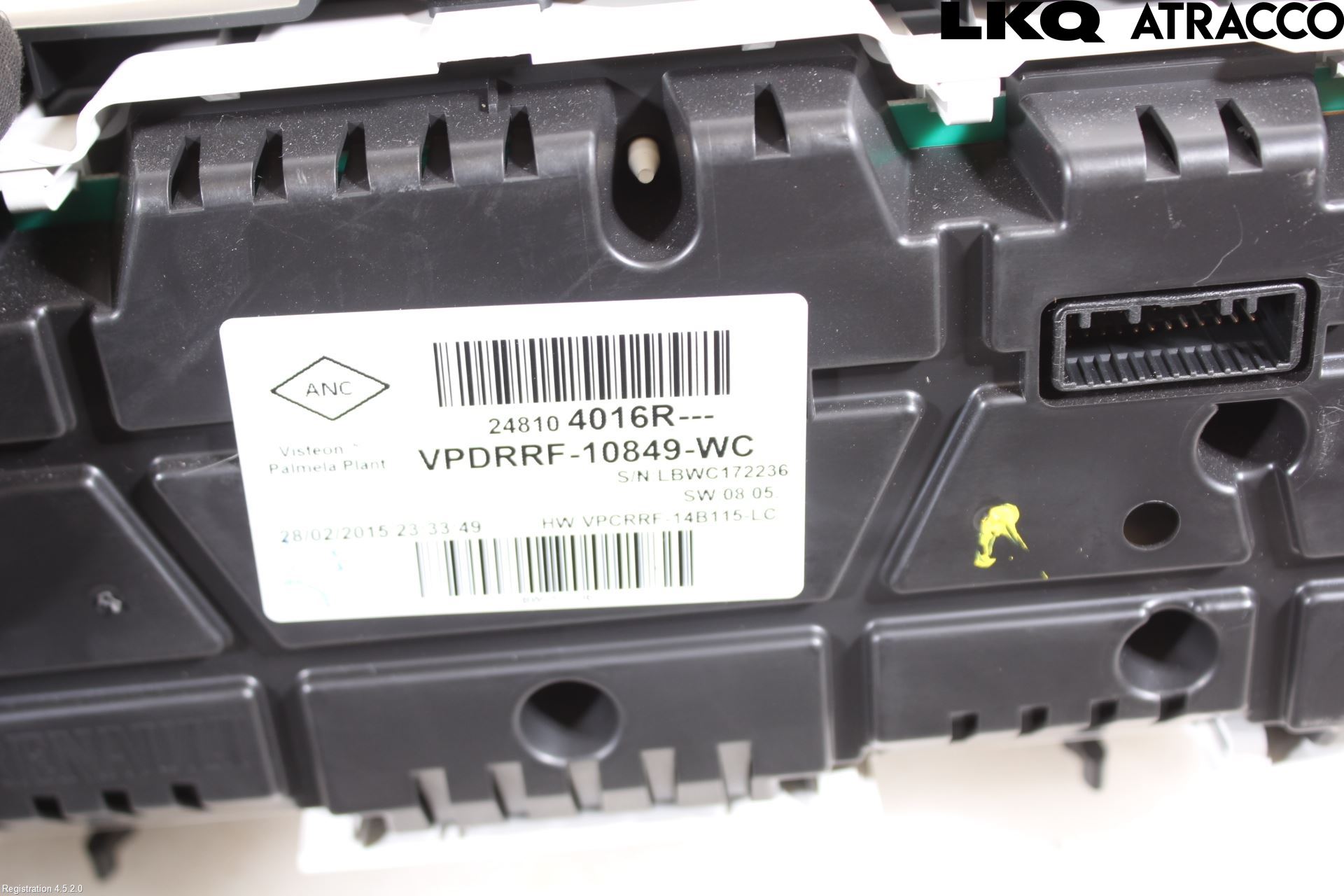 Renault CAPTUR 13-19 Instrument Komb