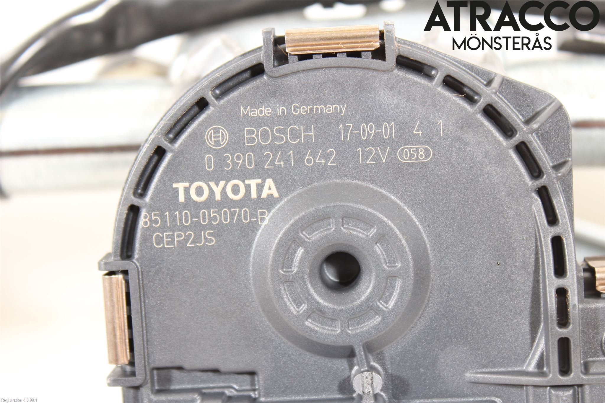 Toyota AVENSIS 16-18 Torkarmotor Vindruta