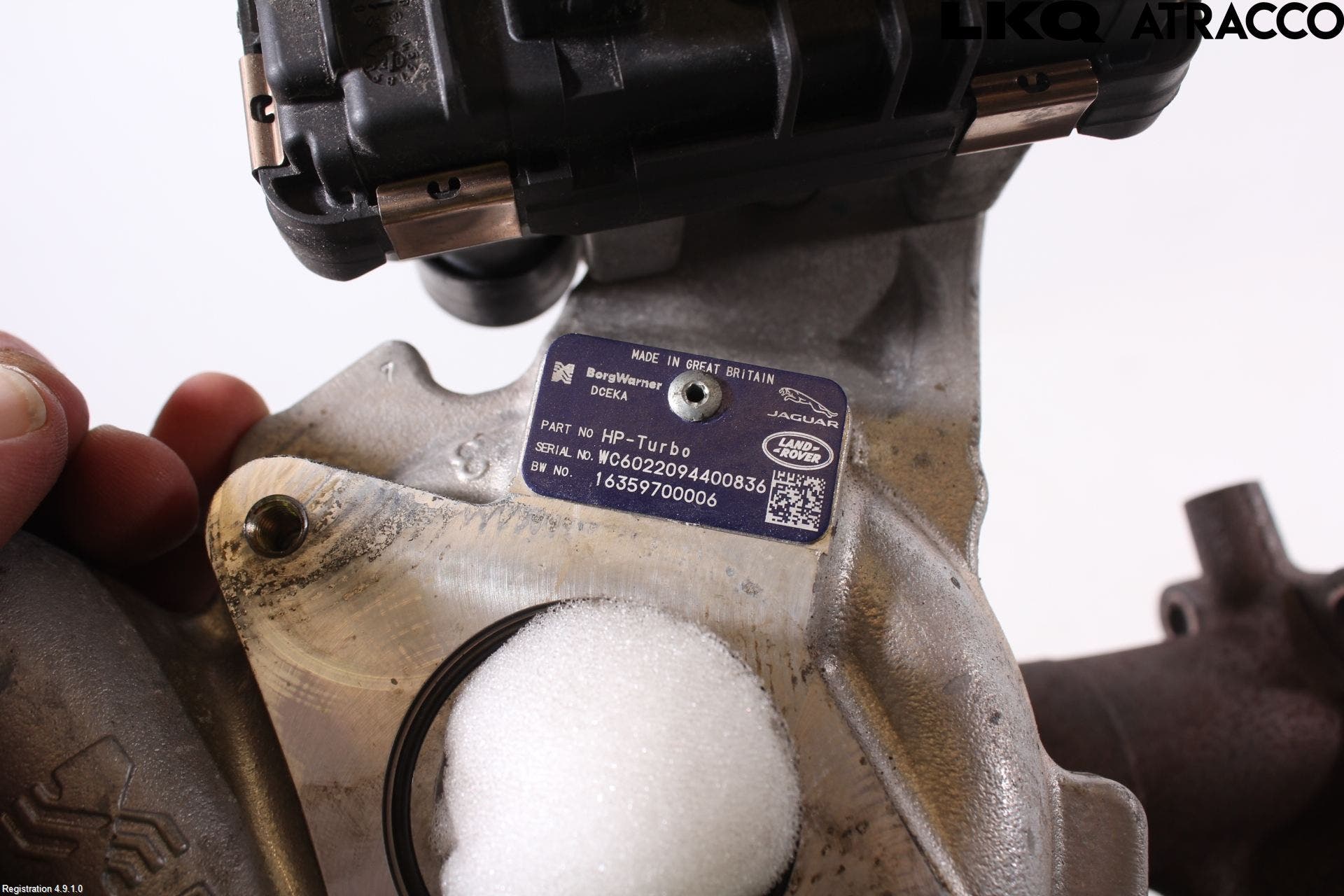 Landrover LAND ROVER DISCOVERY 5 16->> Turboaggregat