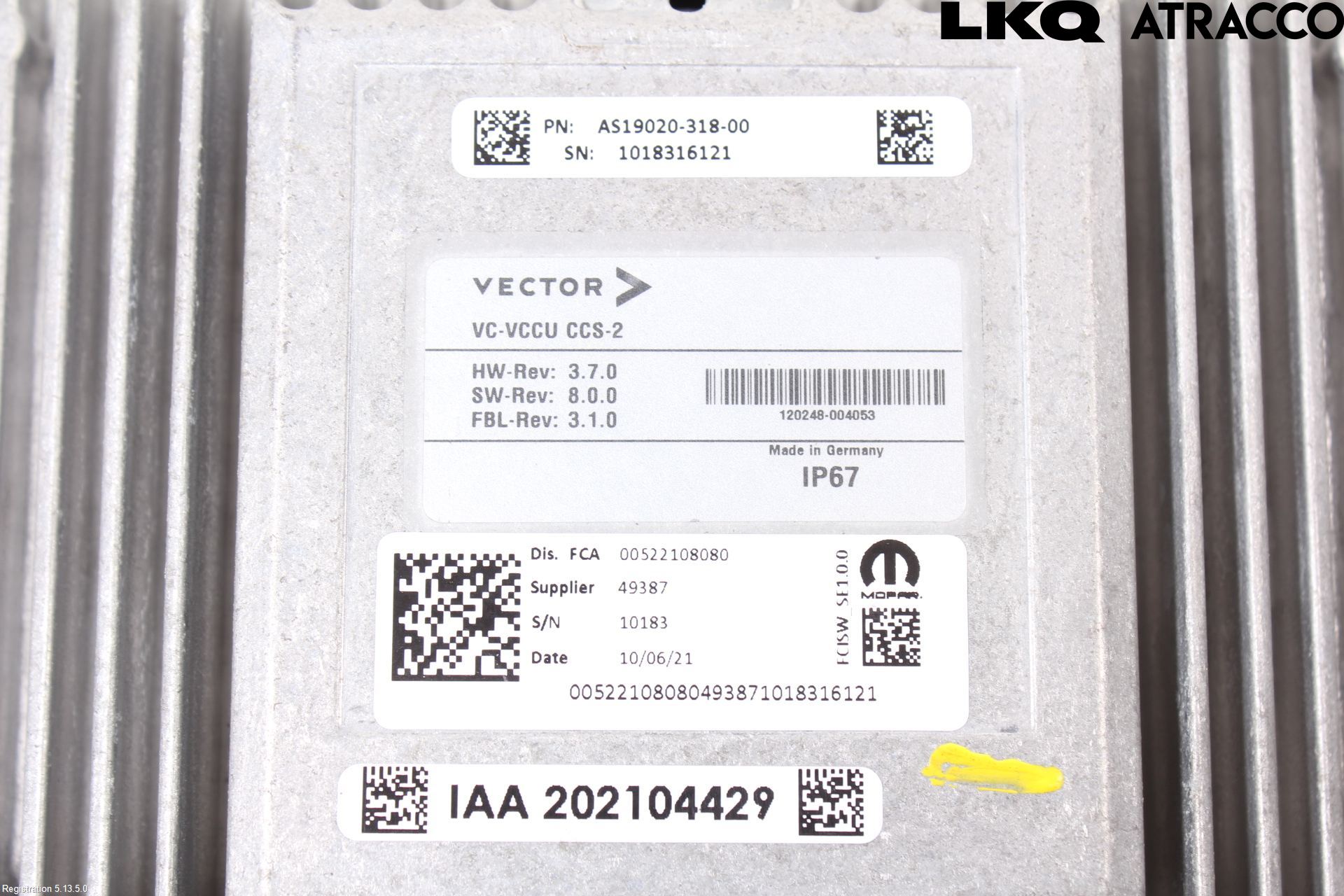 Fiat DUCATO 15-23 Batteriladdare Högspänning