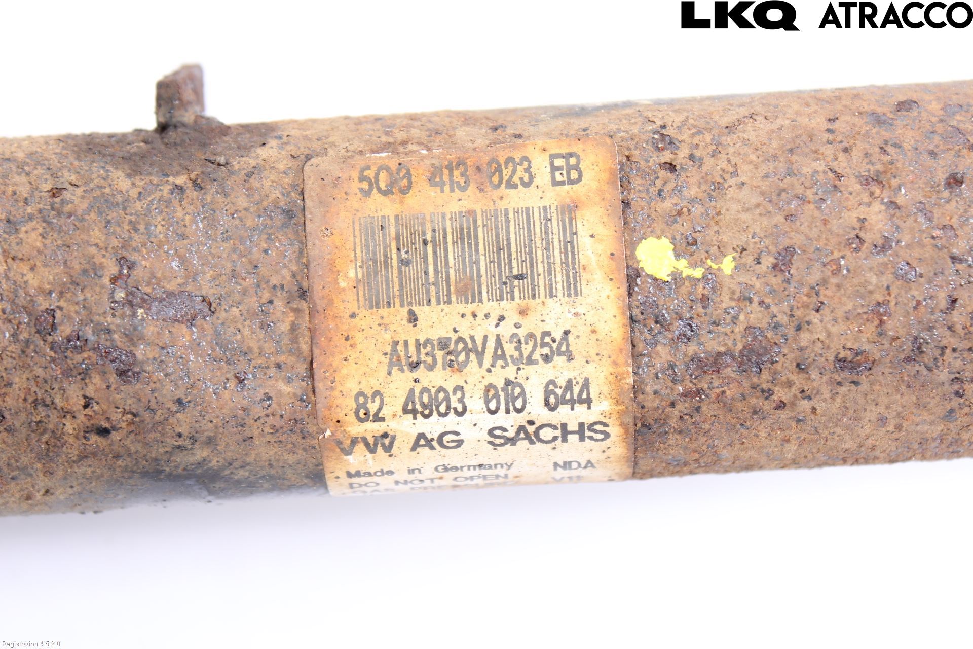 Audi A3/S3 05-13 Fjäderben Fram Vänster