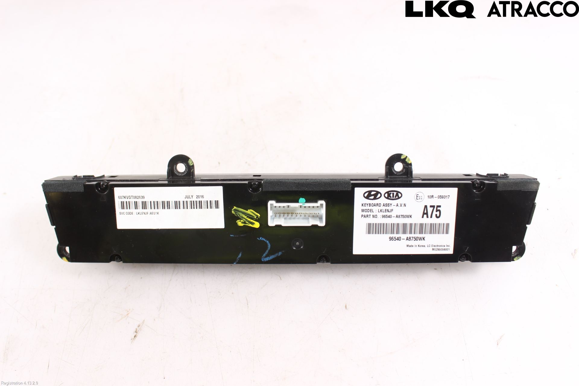 Kia OPTIMA 16-20 Cd Radio - Multimediapanel