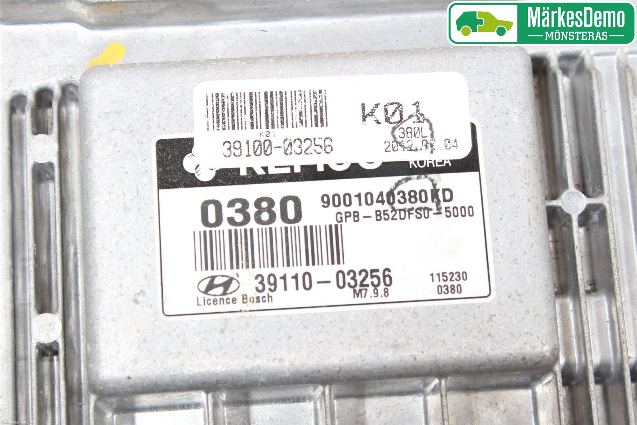Hyundai i20 PB 09-14 Styrenhet Insprut Bensin
