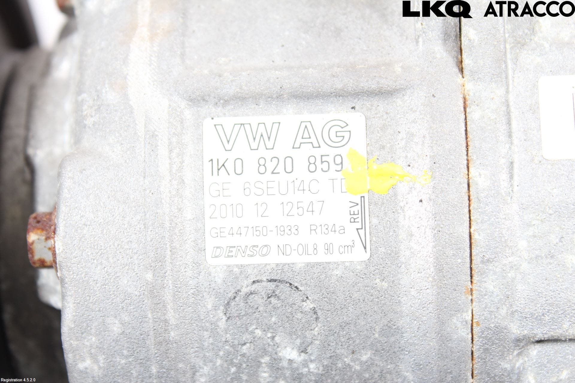 Volkswagen VW EOS 06-10 Ac Kompressor