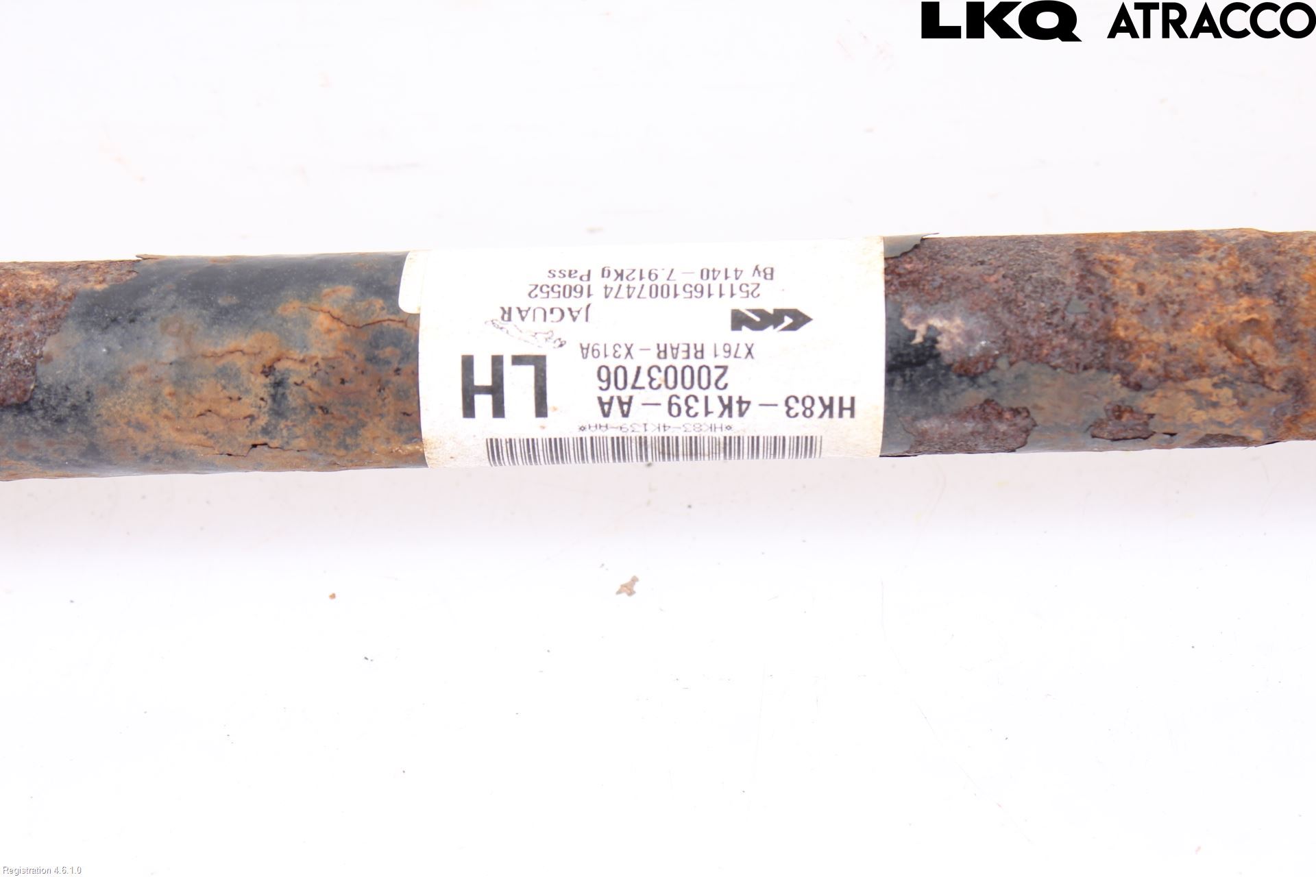 Jaguar F-PACE Drivaxel Bak Vänster