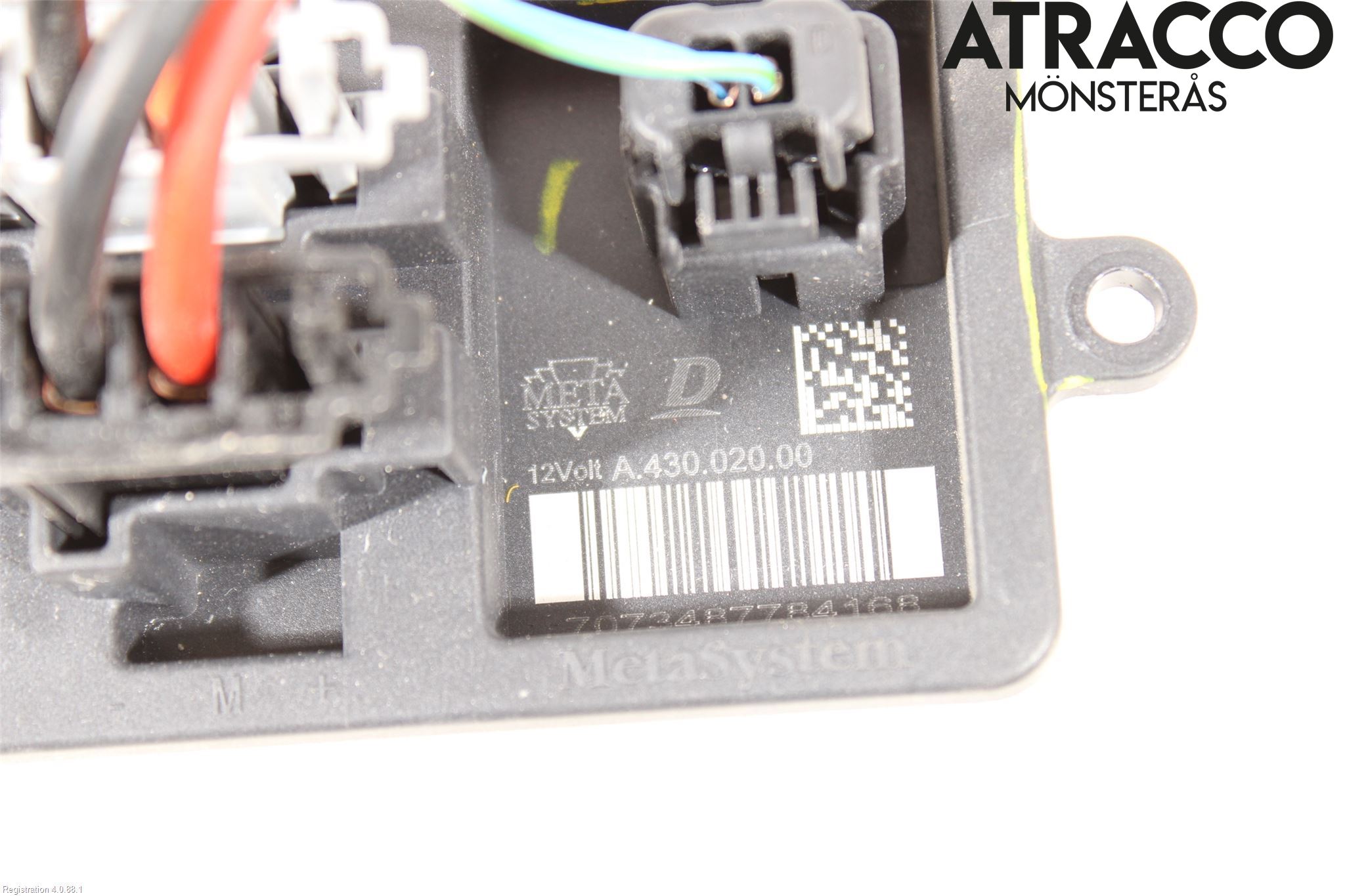 Fiat TIPO/CROSS 16- Värmefläktsmotstånd