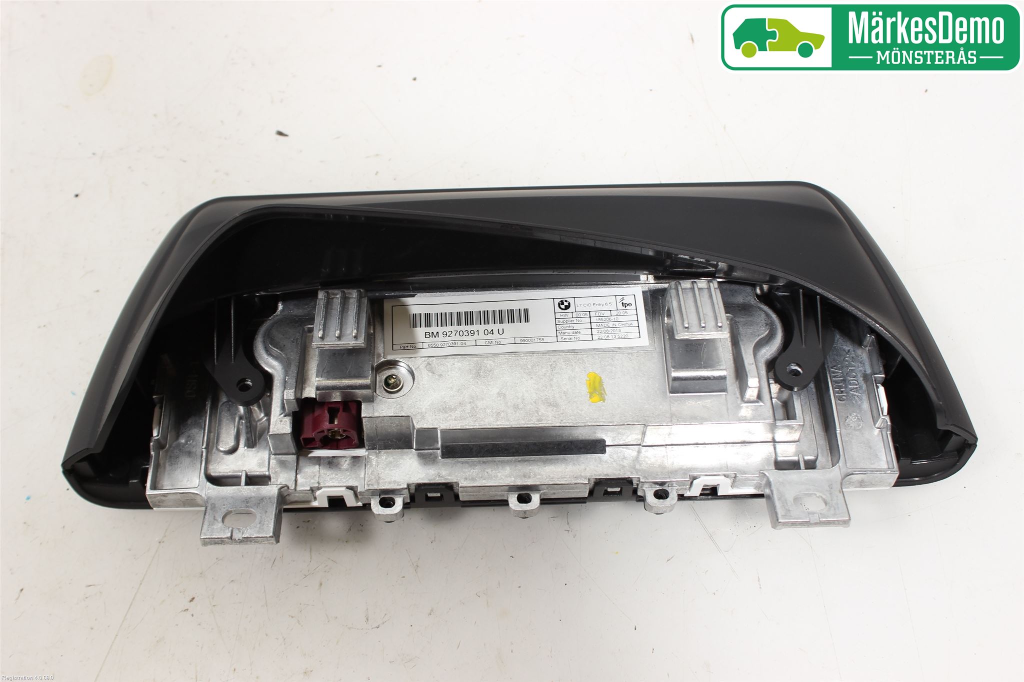 BMW 1 F20/F21 11-19 Bildskärm