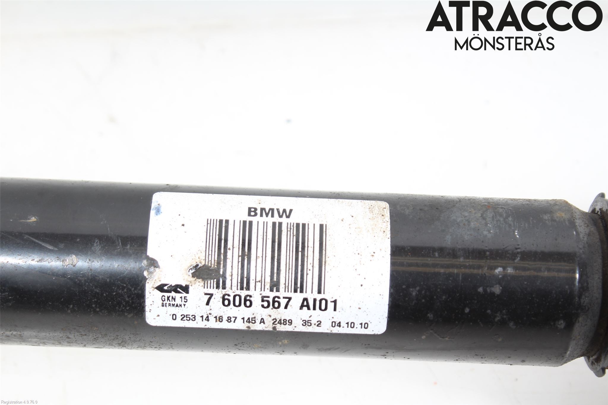 BMW 5 F10/F11/F18 09-17 Drivaxel Bak Vänster