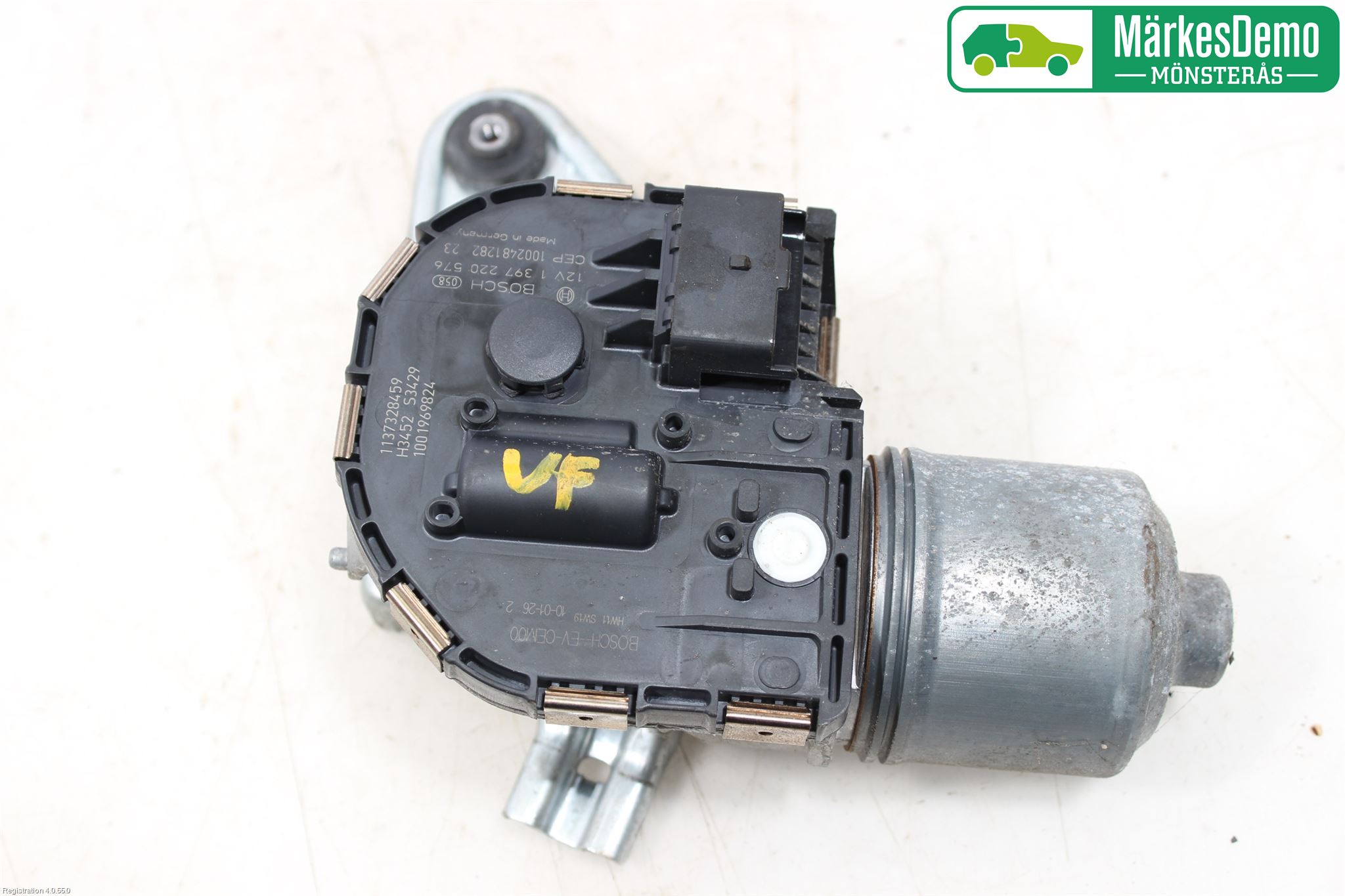 Peugeot 5008 10-16 Torkarmotor Vindruta